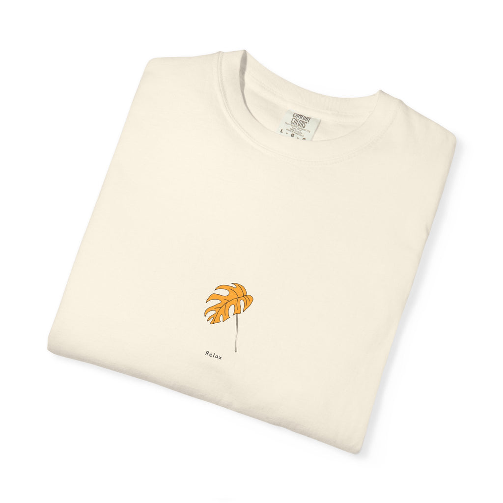 Relax Leaf T-shirt — Chilled Graphic Tee