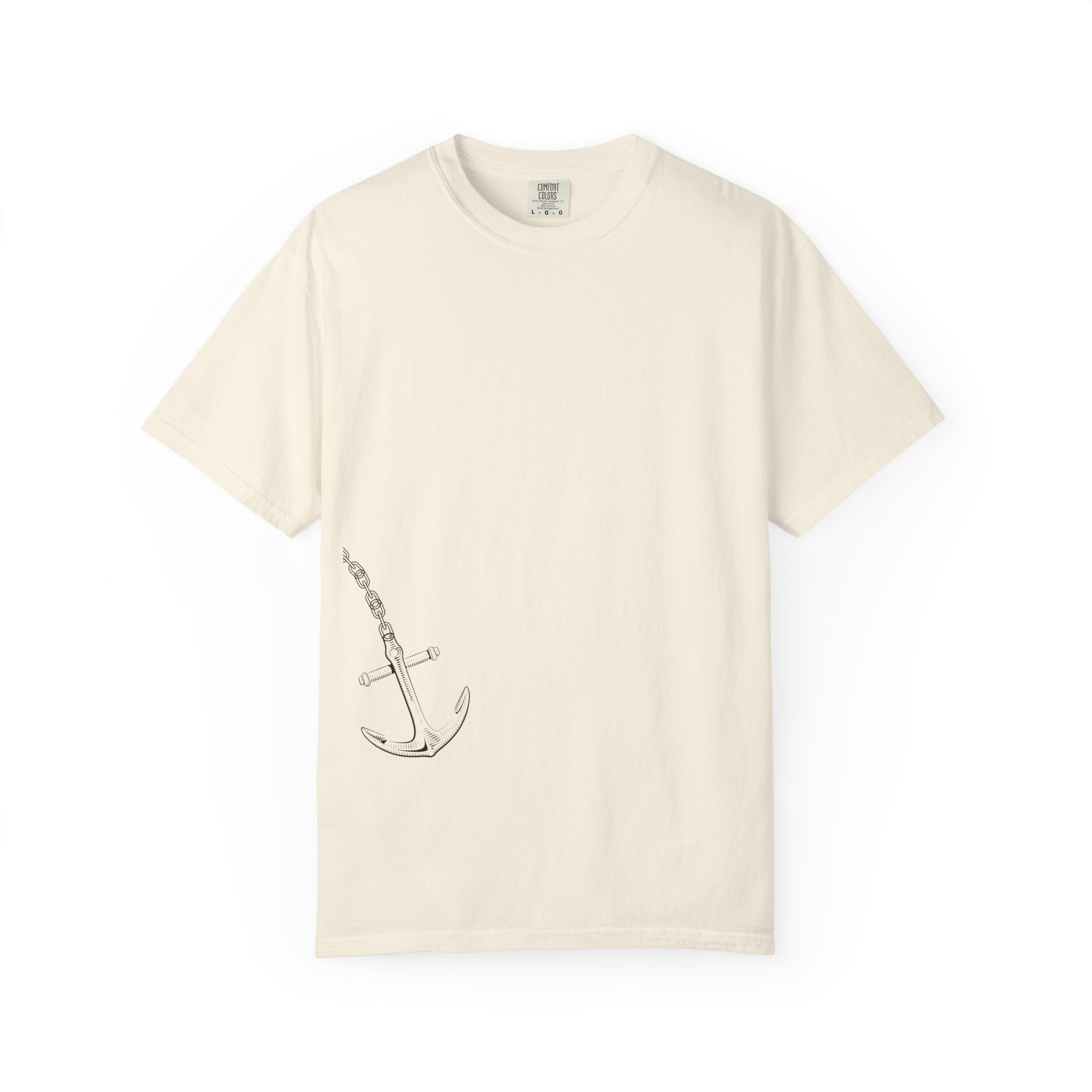 Anchored Graphic T-Shirt — Nautical Art
