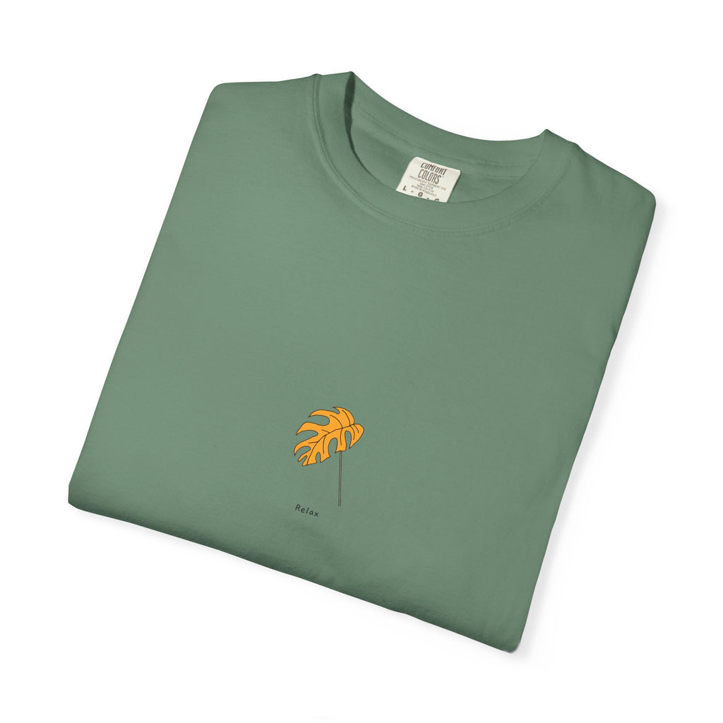 Relax Leaf T-shirt — Chilled Graphic Tee