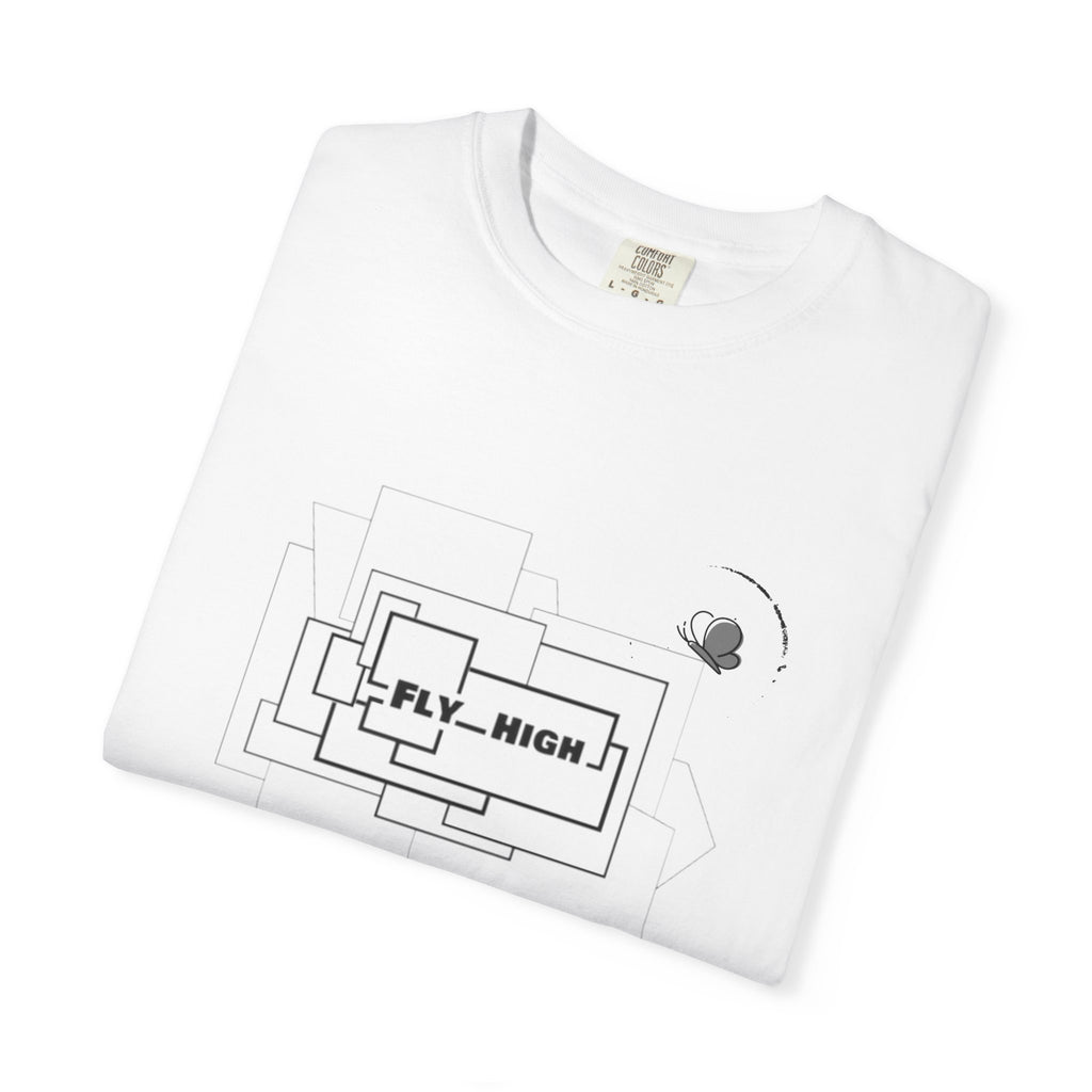 Fly High Graphic T-Shirt — Vintage-Inspired 'Fly High' Tee