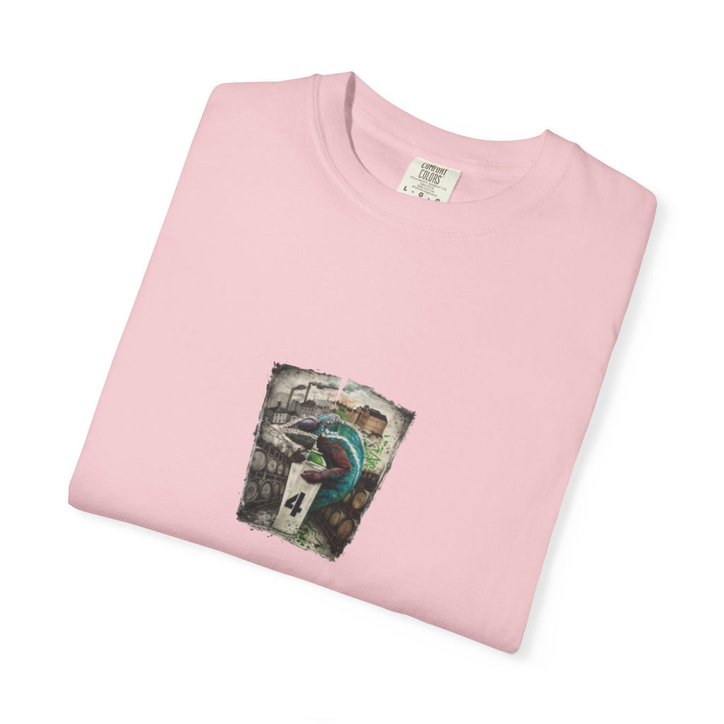 Split Street Art Paint Graphic T-Shirt