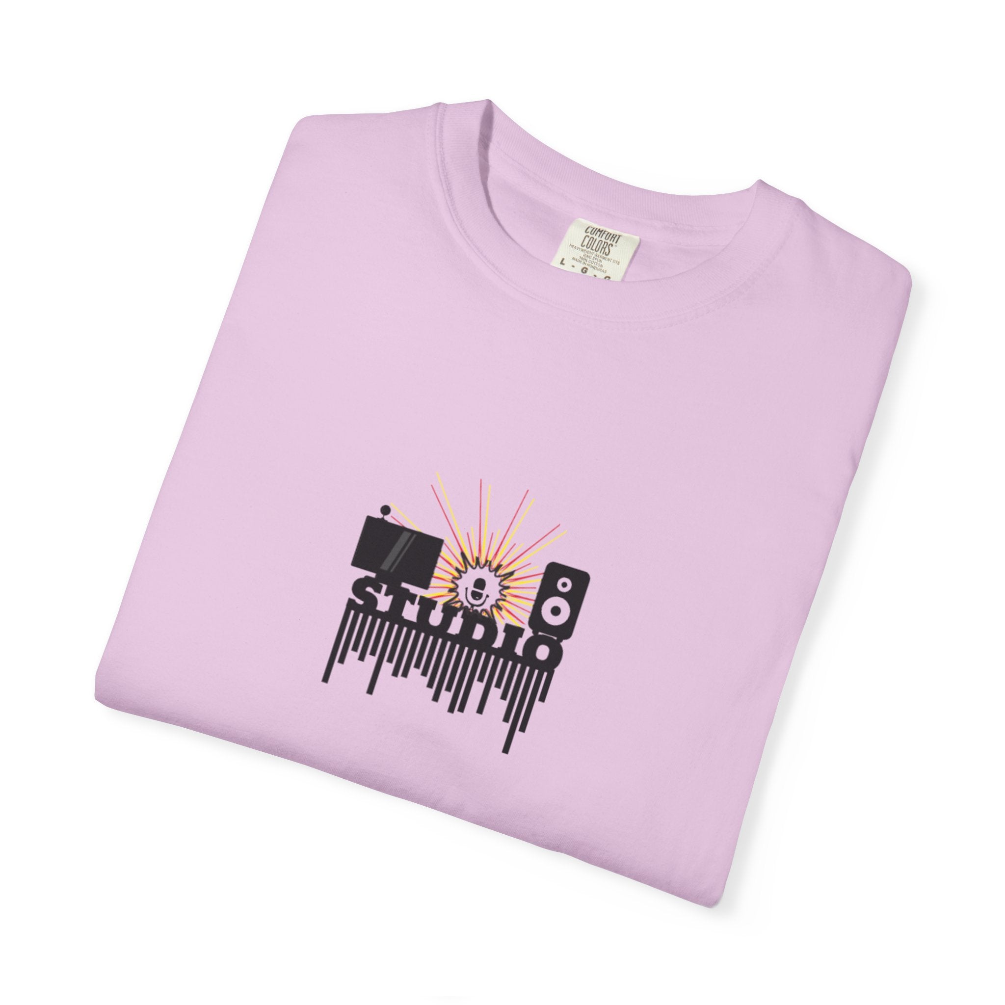 Studio Vibes Graphic T-Shirt — 'Studio' Desktop Design