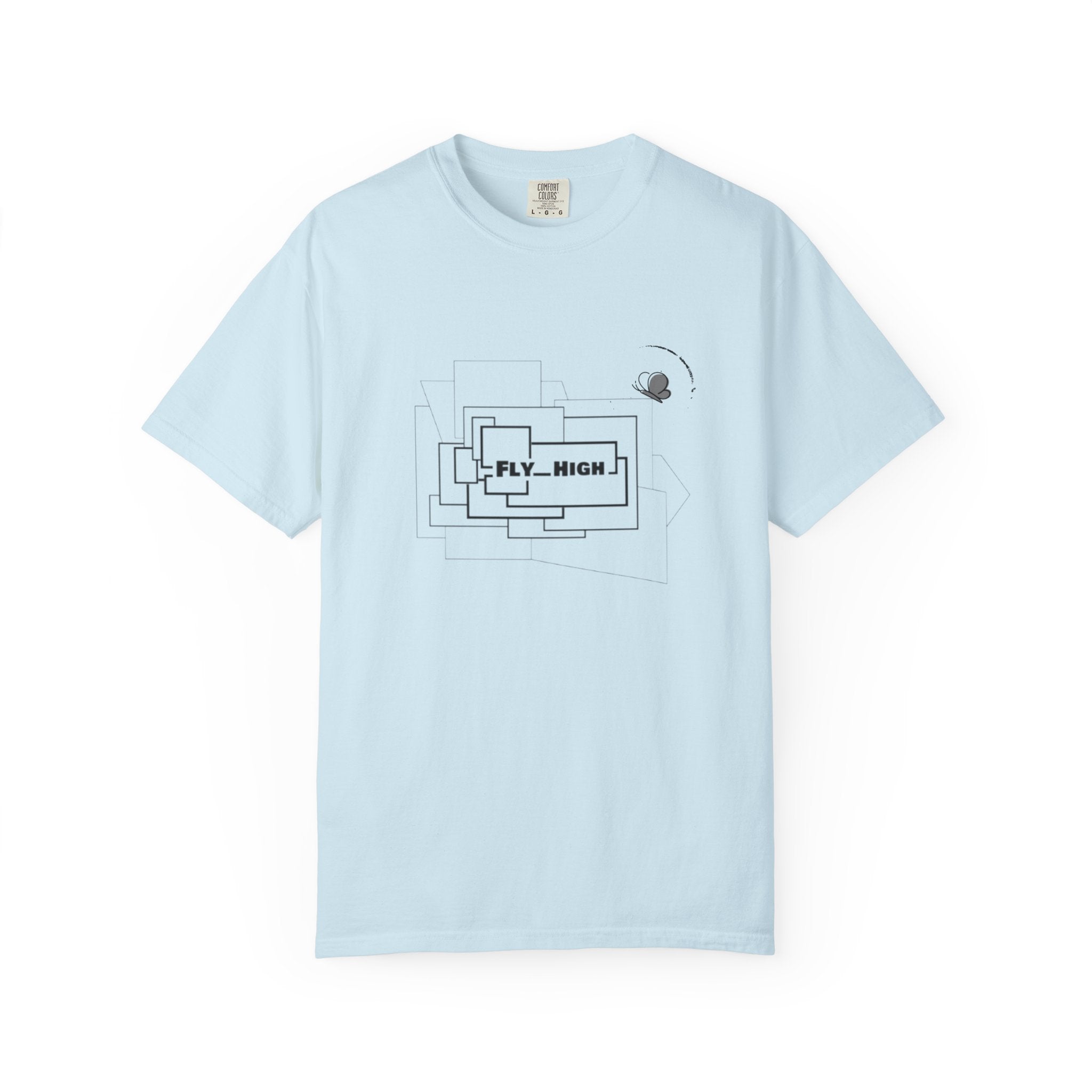 Fly High Graphic T-Shirt — Vintage-Inspired 'Fly High' Tee