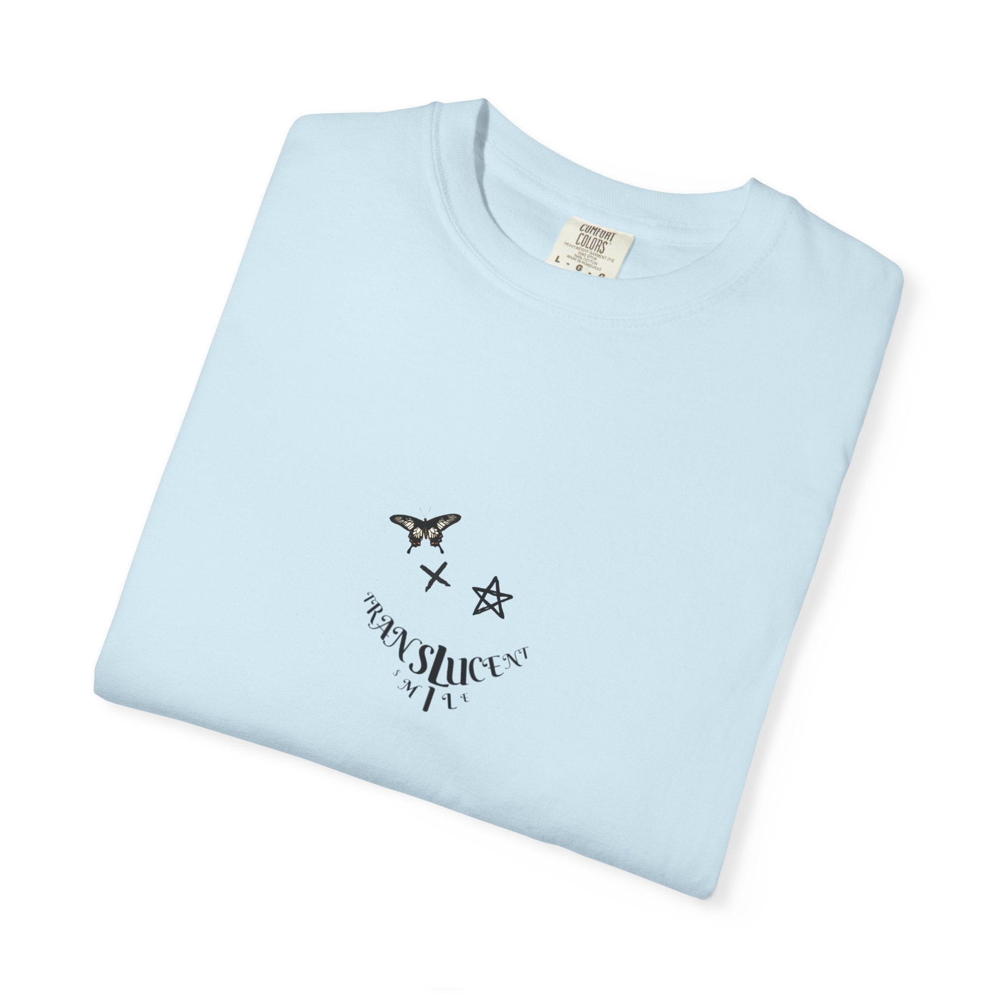 Translucent Smile Graphic T-Shirt — 'Translucent smile' Tee