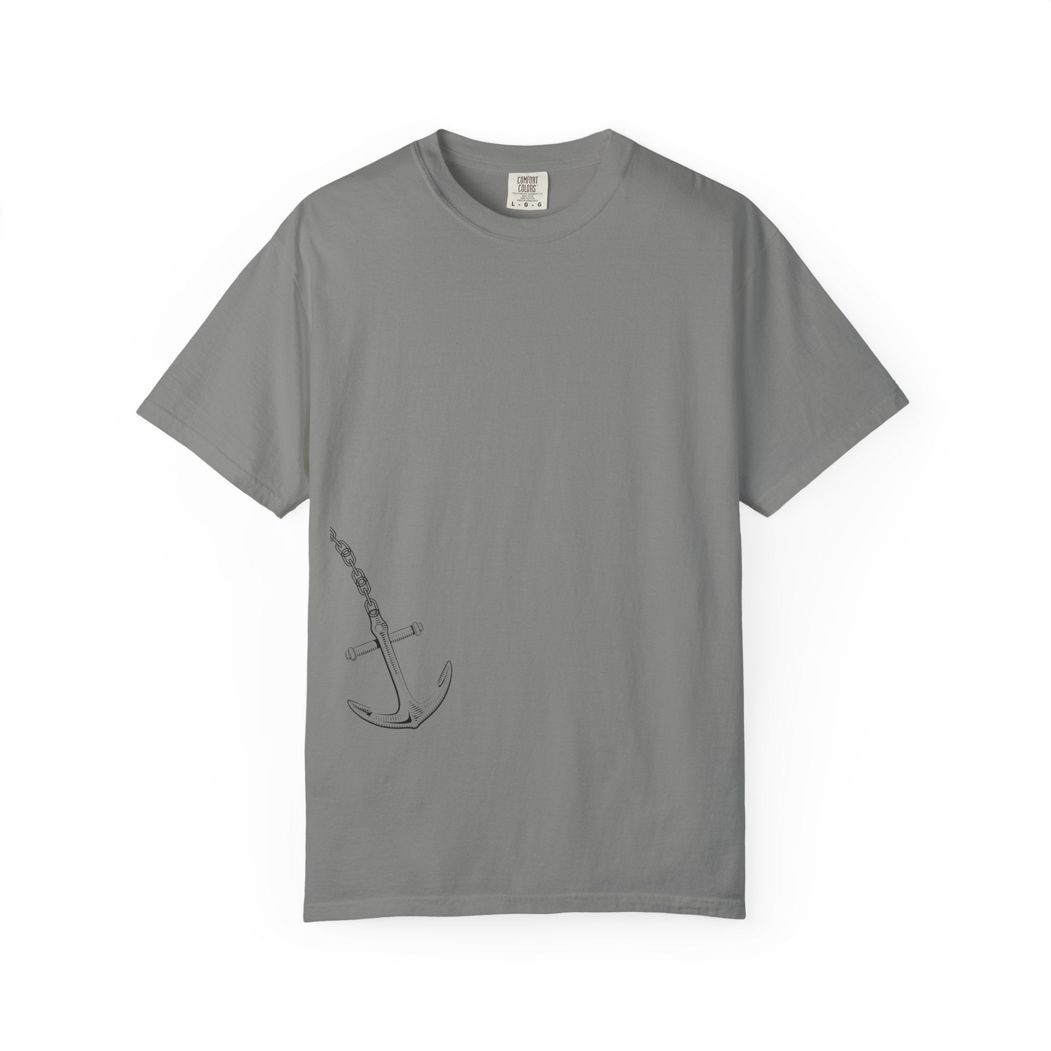 Anchored Graphic T-Shirt — Nautical Art
