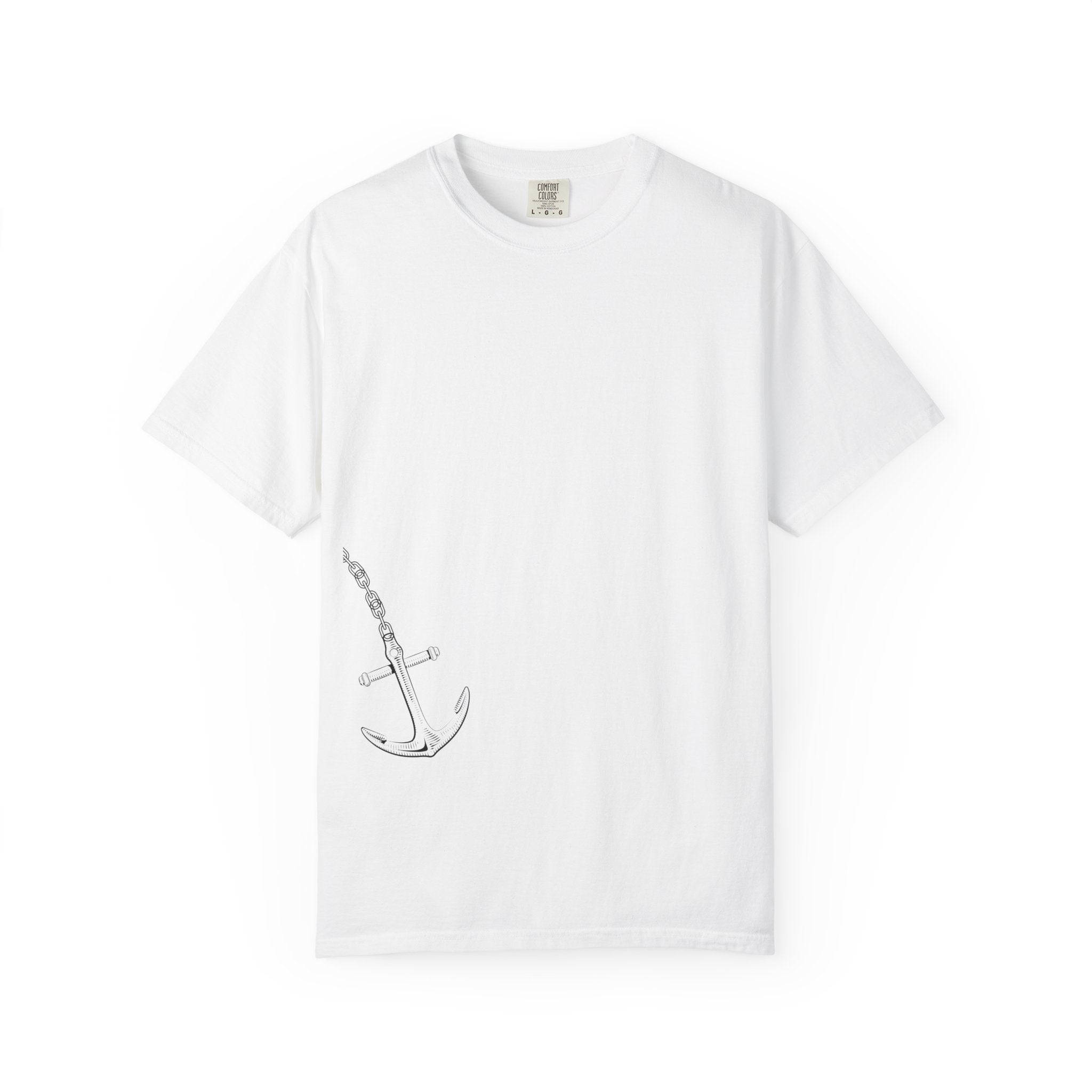 Anchored Graphic T-Shirt — Nautical Art