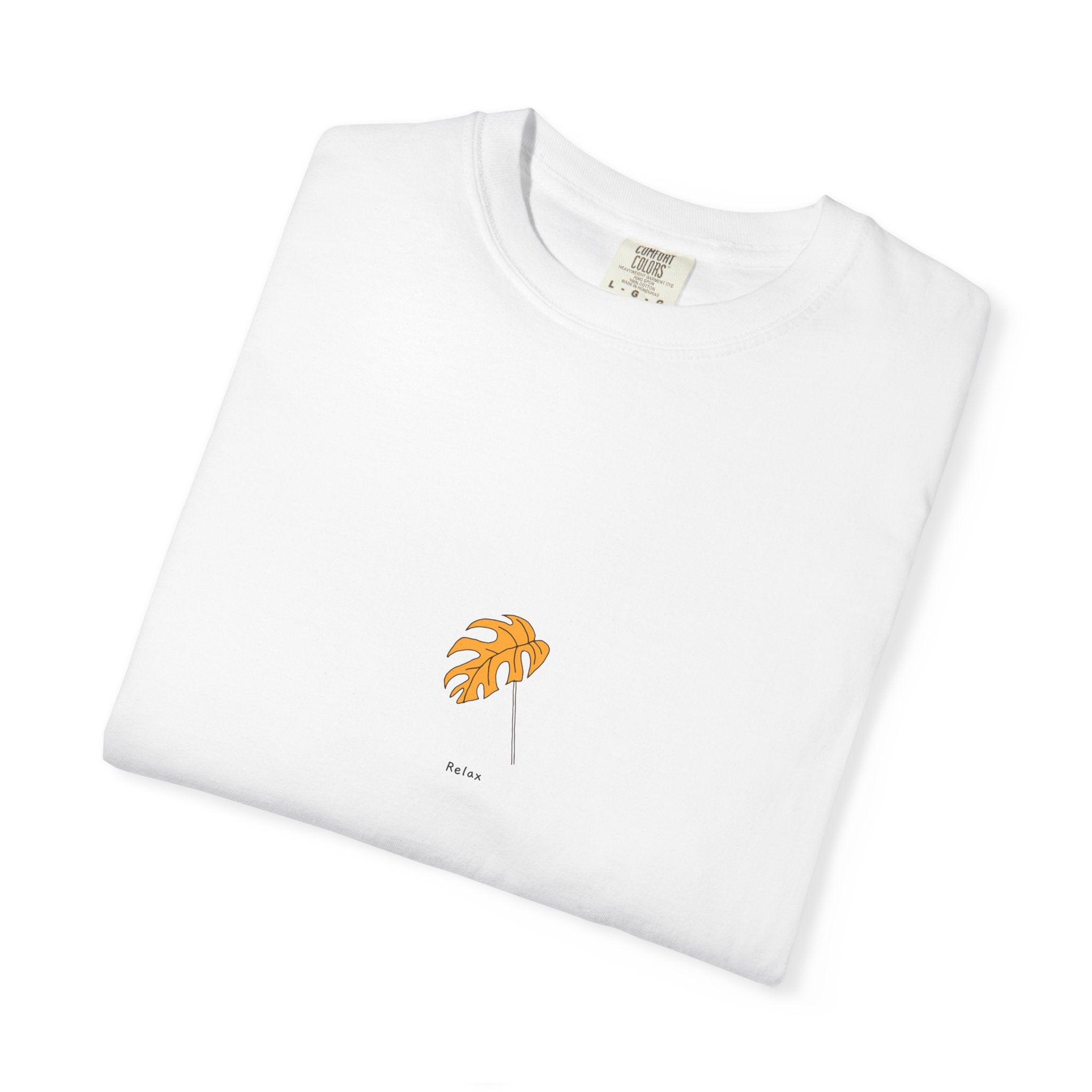 Relax Leaf T-shirt — Chilled Graphic Tee