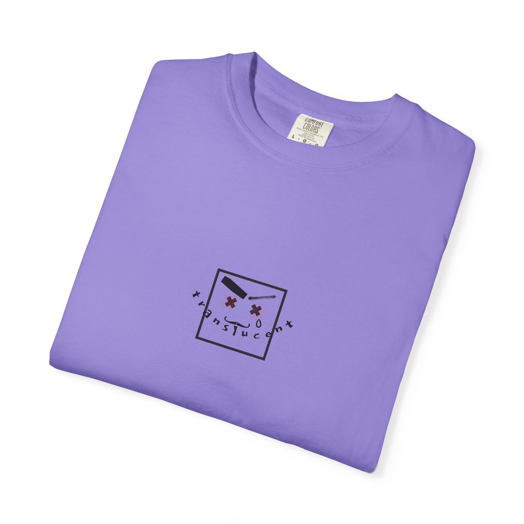 Translucent Smile T-Shirt — Edgy Geometric Art Tee