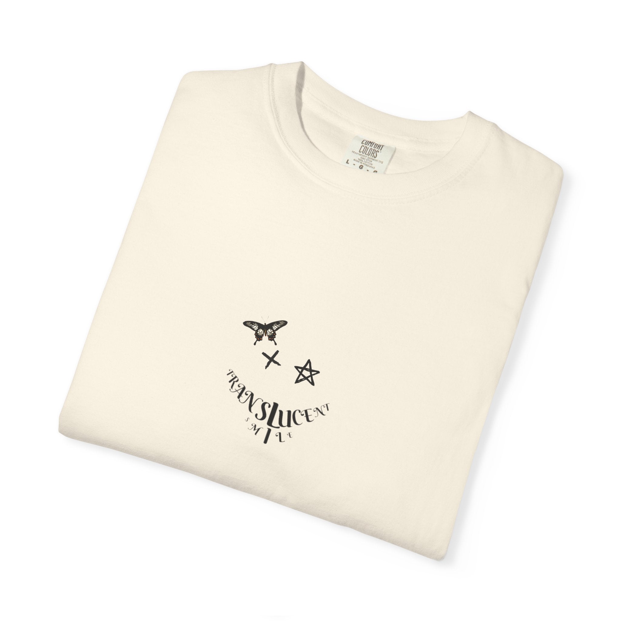 Translucent Smile Graphic T-Shirt — 'Translucent smile' Tee