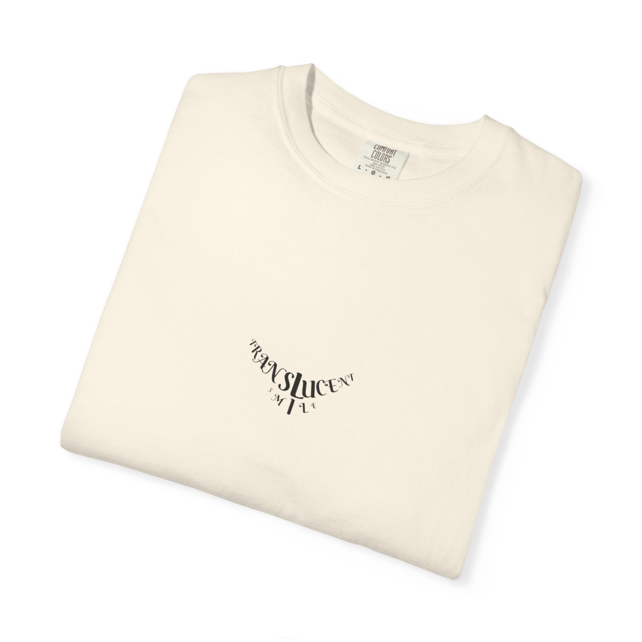 Translucent Smile Graphic T-Shirt — 'Translucent smile' Tee