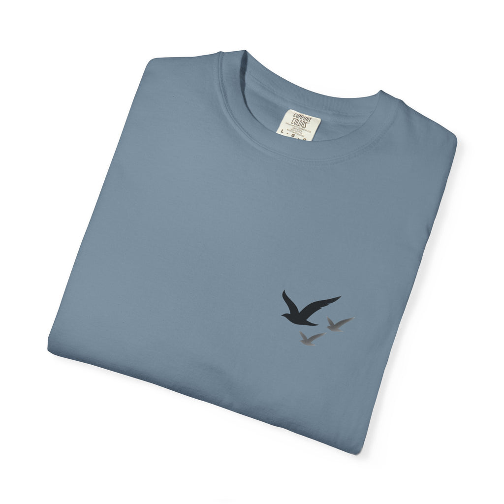 Soaring Birds Graphic T-Shirt — Three Birds in Flight