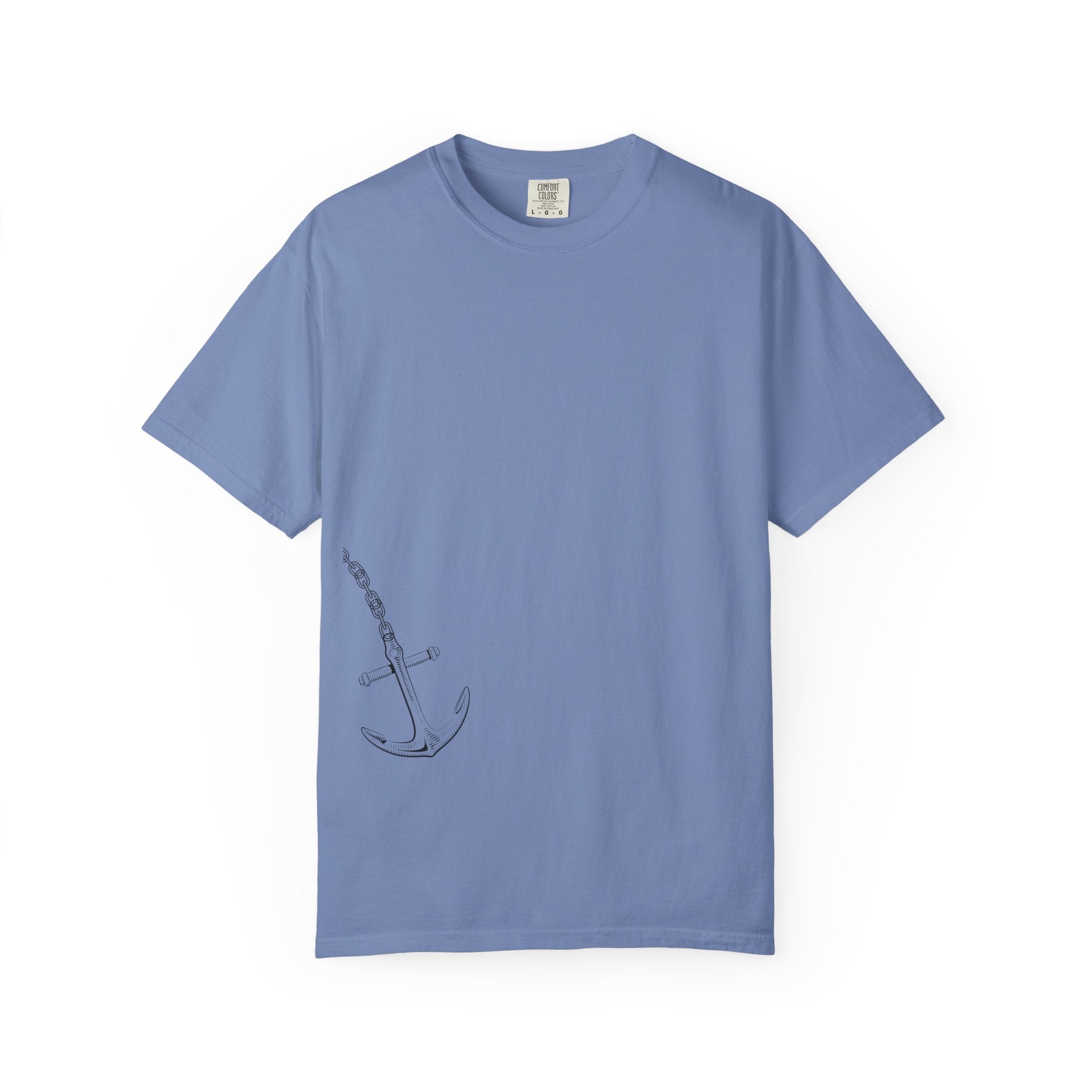 Anchored Graphic T-Shirt — Nautical Art