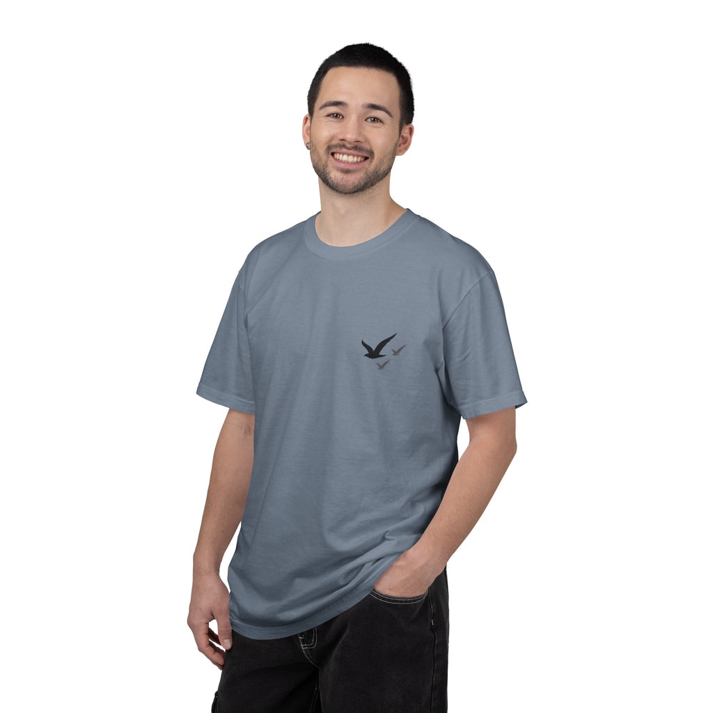 Soaring Birds Graphic T-Shirt — Three Birds in Flight
