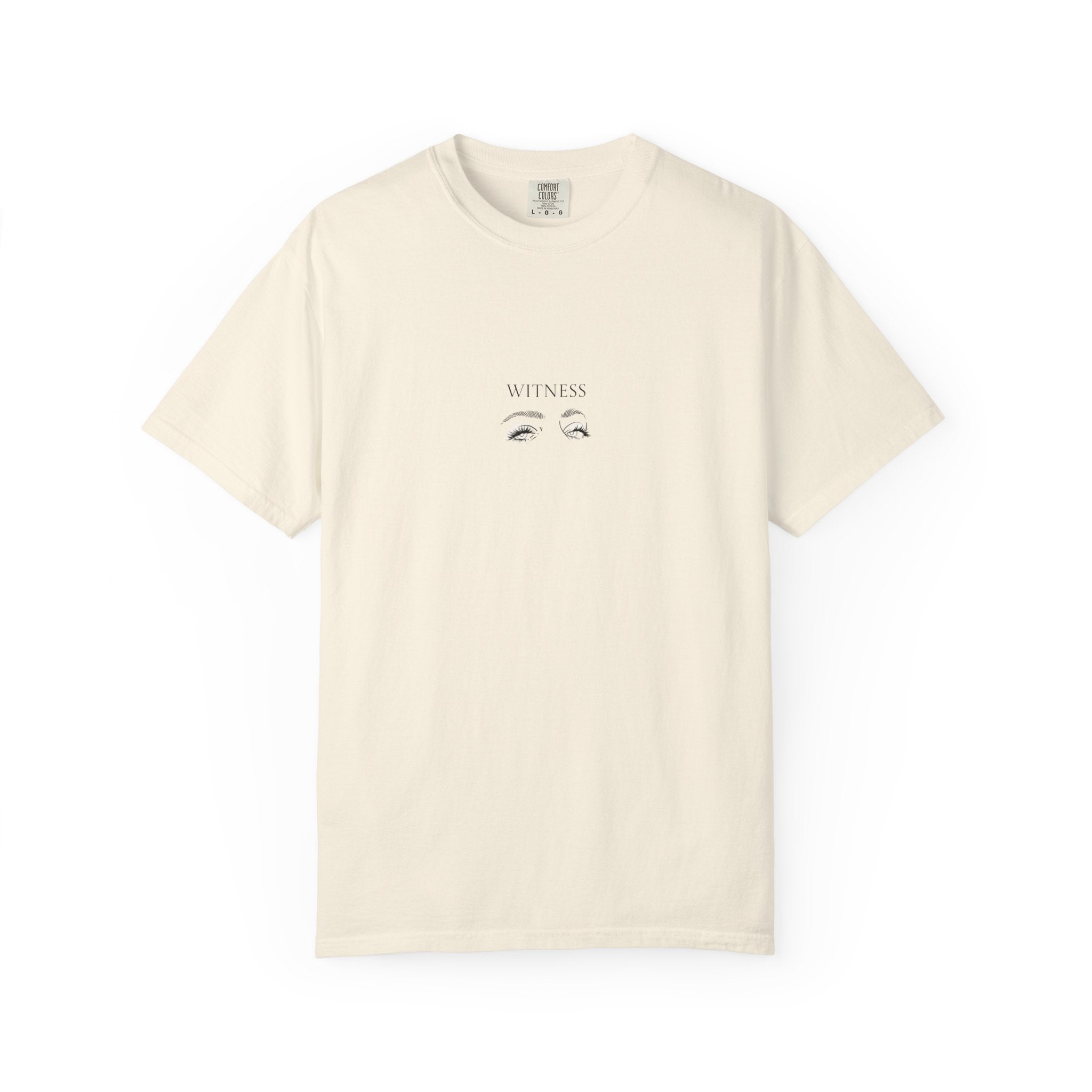 Witness Graphic T-Shirt — Minimalist Glare Design