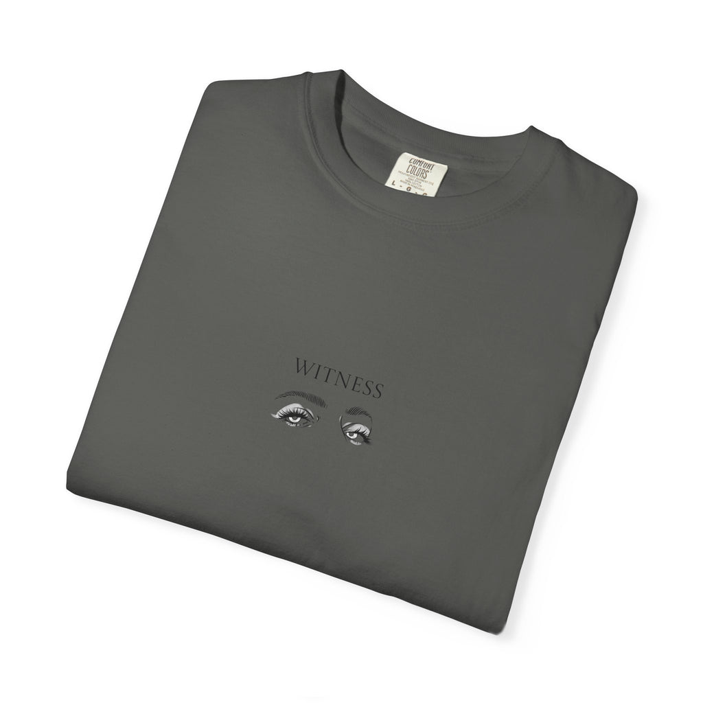 Witness Graphic T-Shirt — Minimalist Glare Design