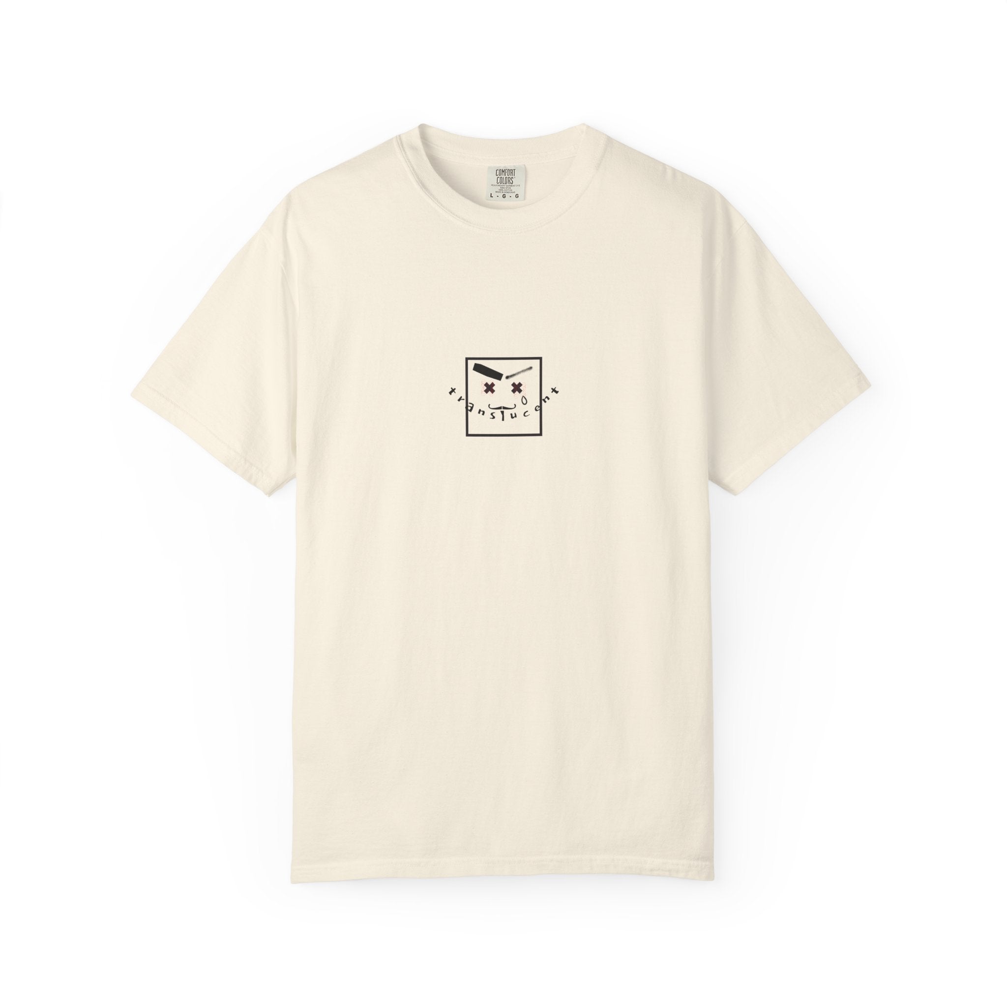 Translucent Smile T-Shirt — Edgy Geometric Art Tee