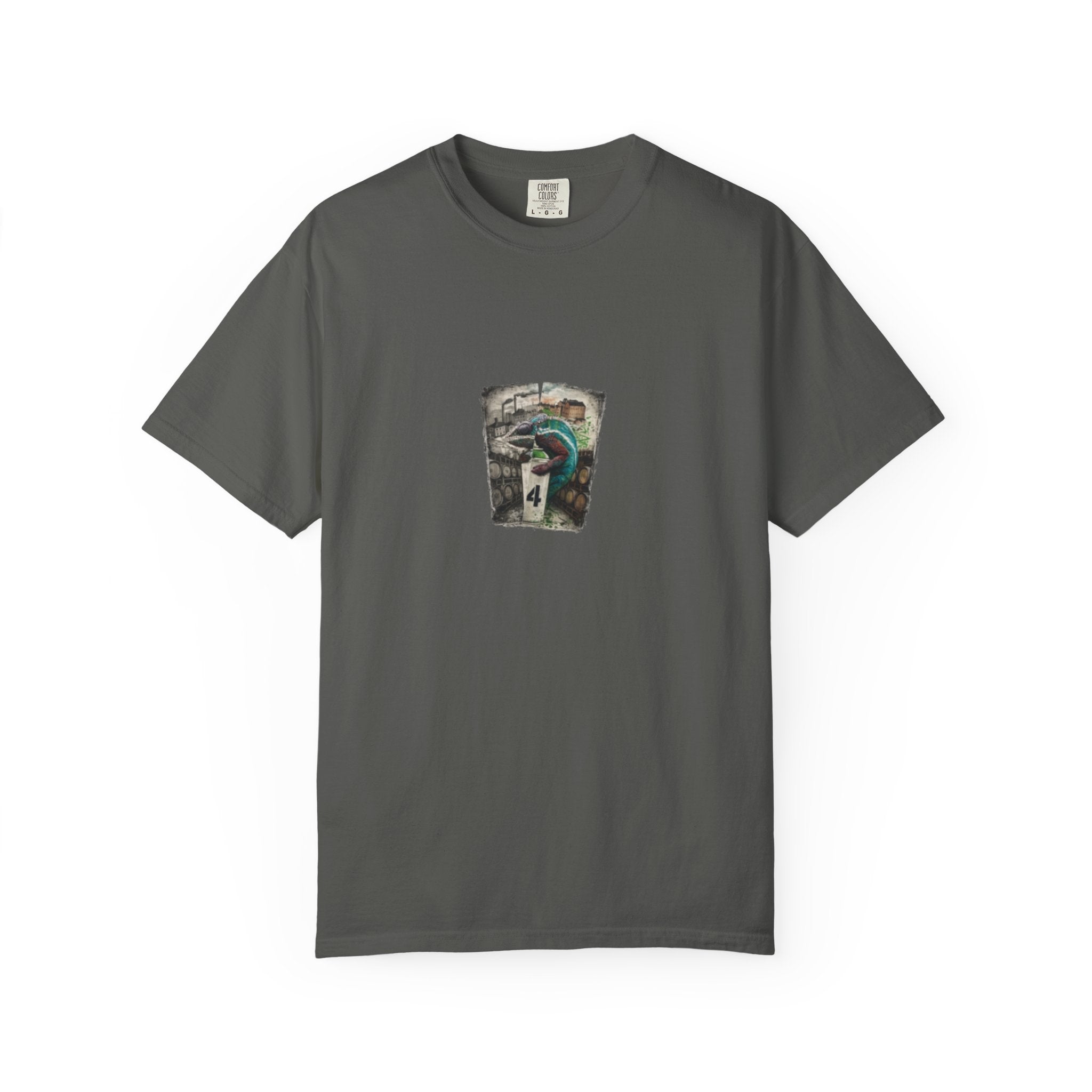 Split Street Art Paint Graphic T-Shirt