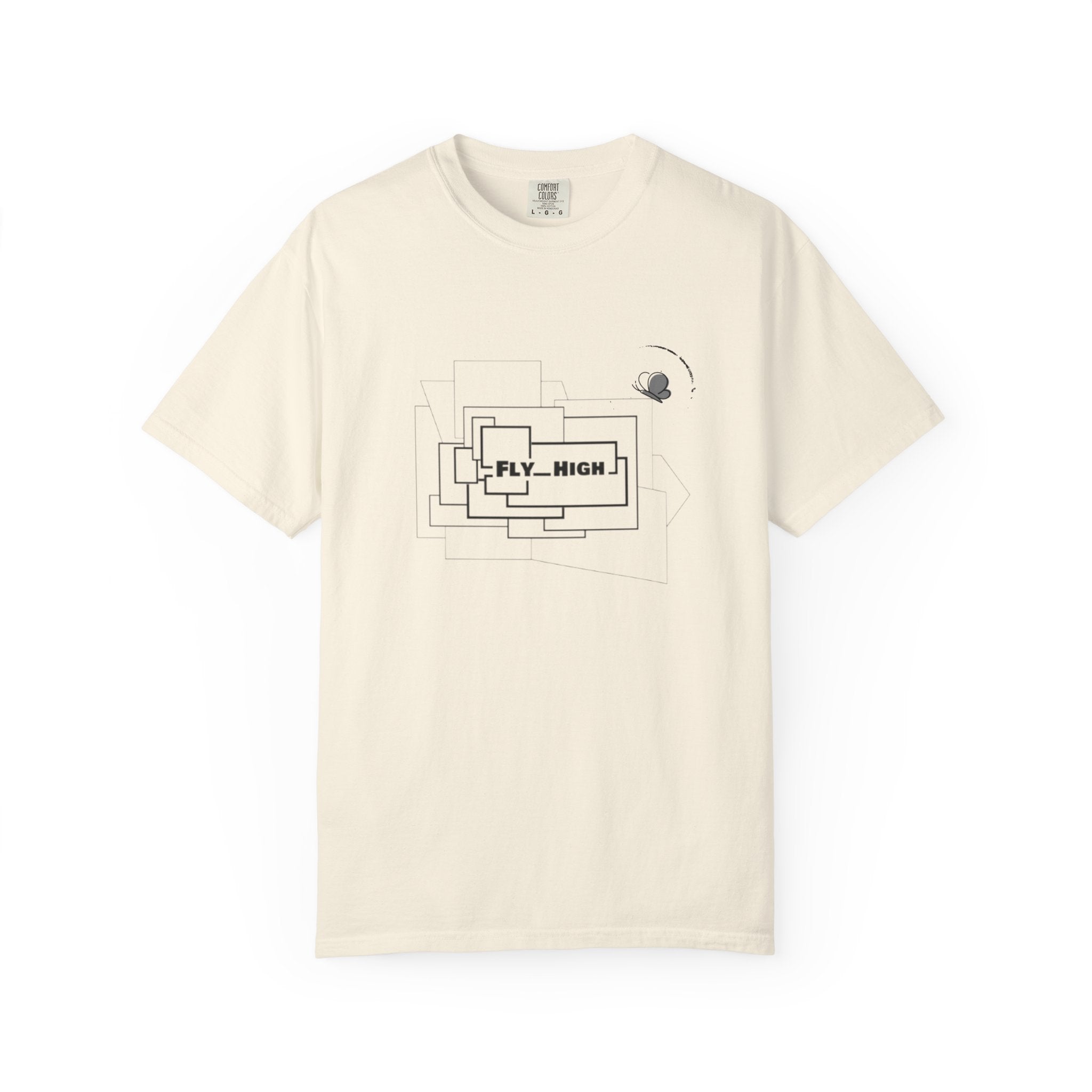 Fly High Graphic T-Shirt — Vintage-Inspired 'Fly High' Tee