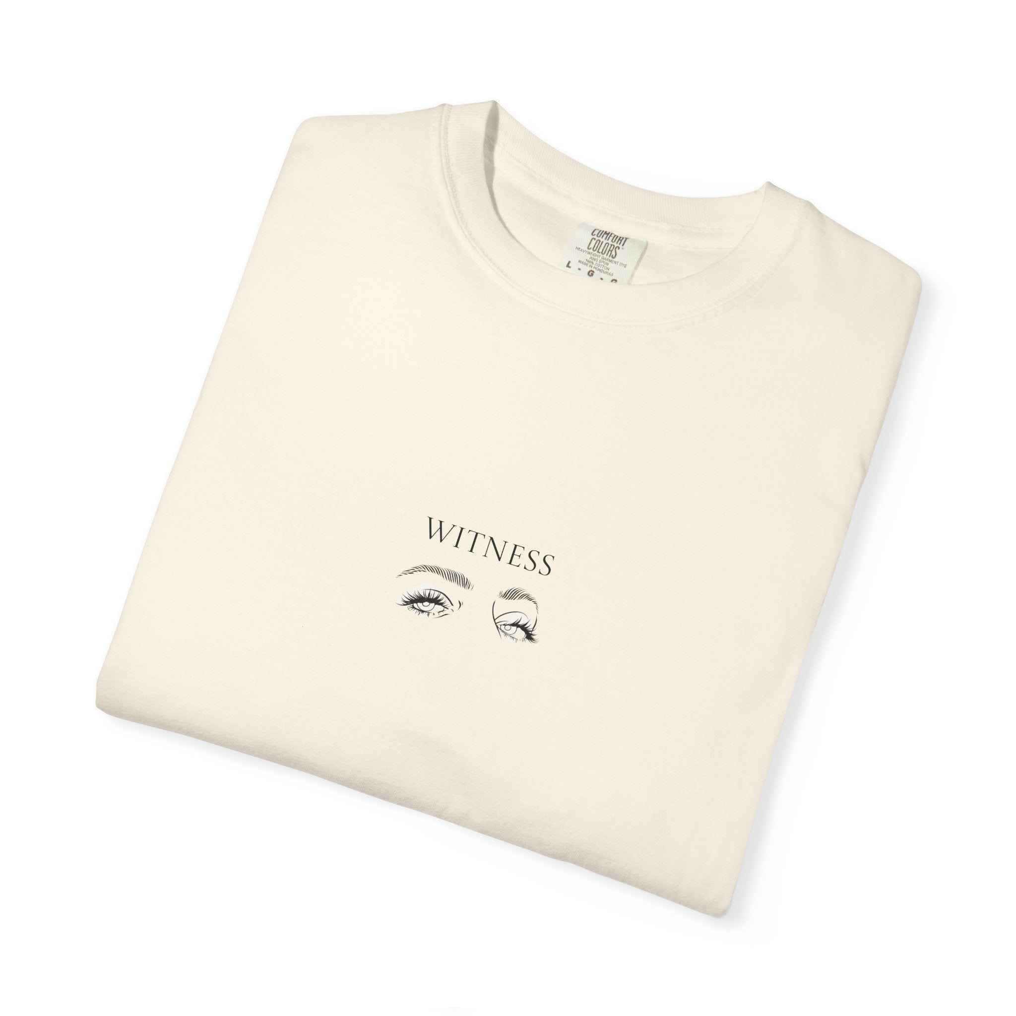 Witness Graphic T-Shirt — Minimalist Glare Design