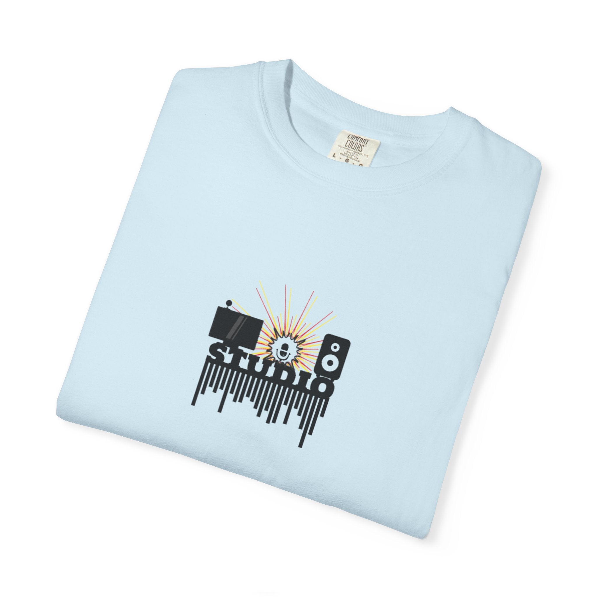 Studio Vibes Graphic T-Shirt — 'Studio' Desktop Design