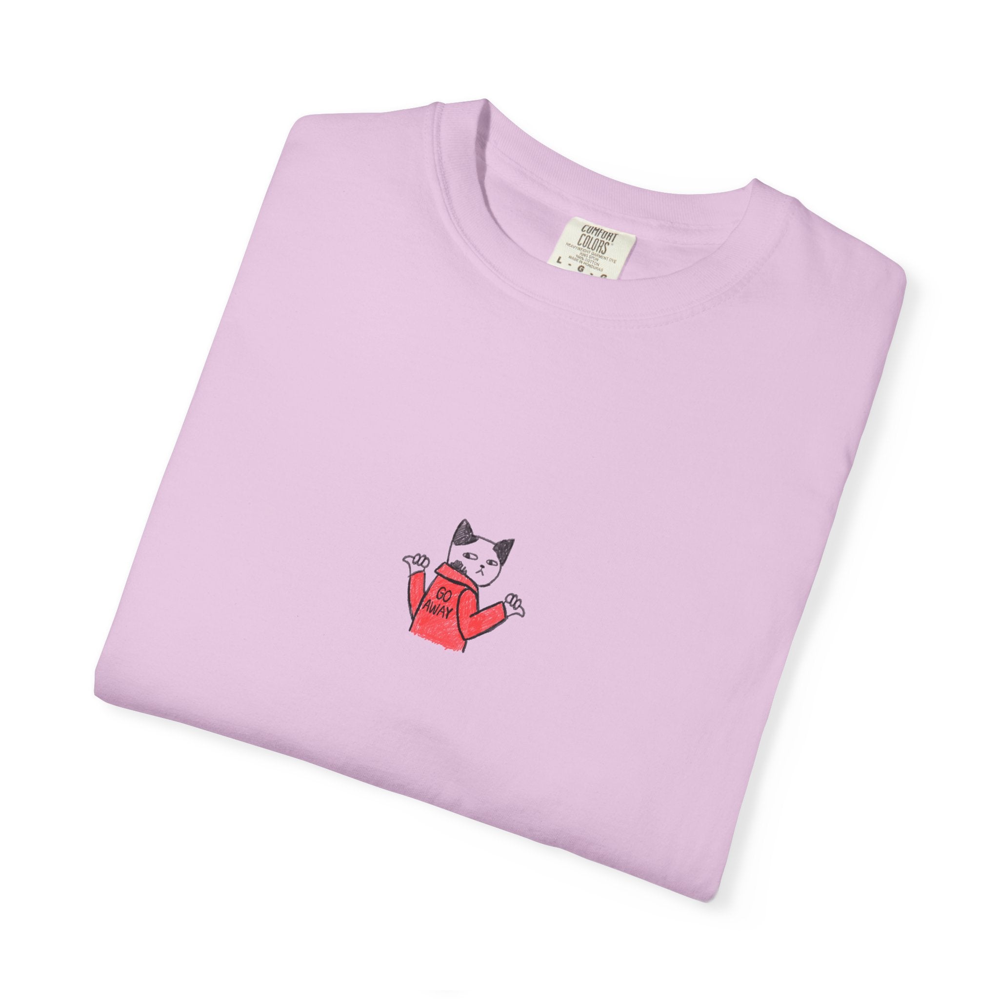 Cat 'Go Away' Graphic T-Shirt