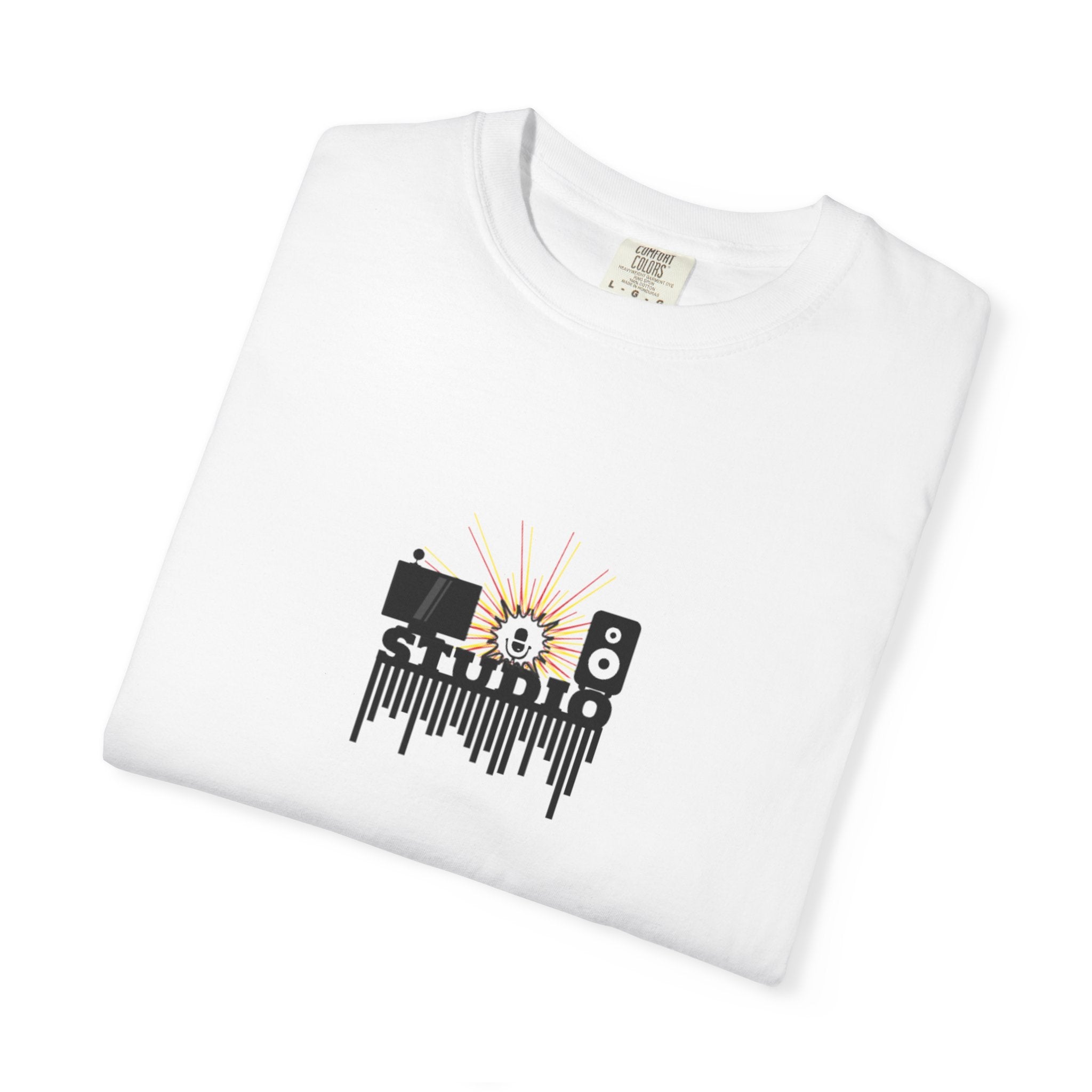Studio Vibes Graphic T-Shirt — 'Studio' Desktop Design