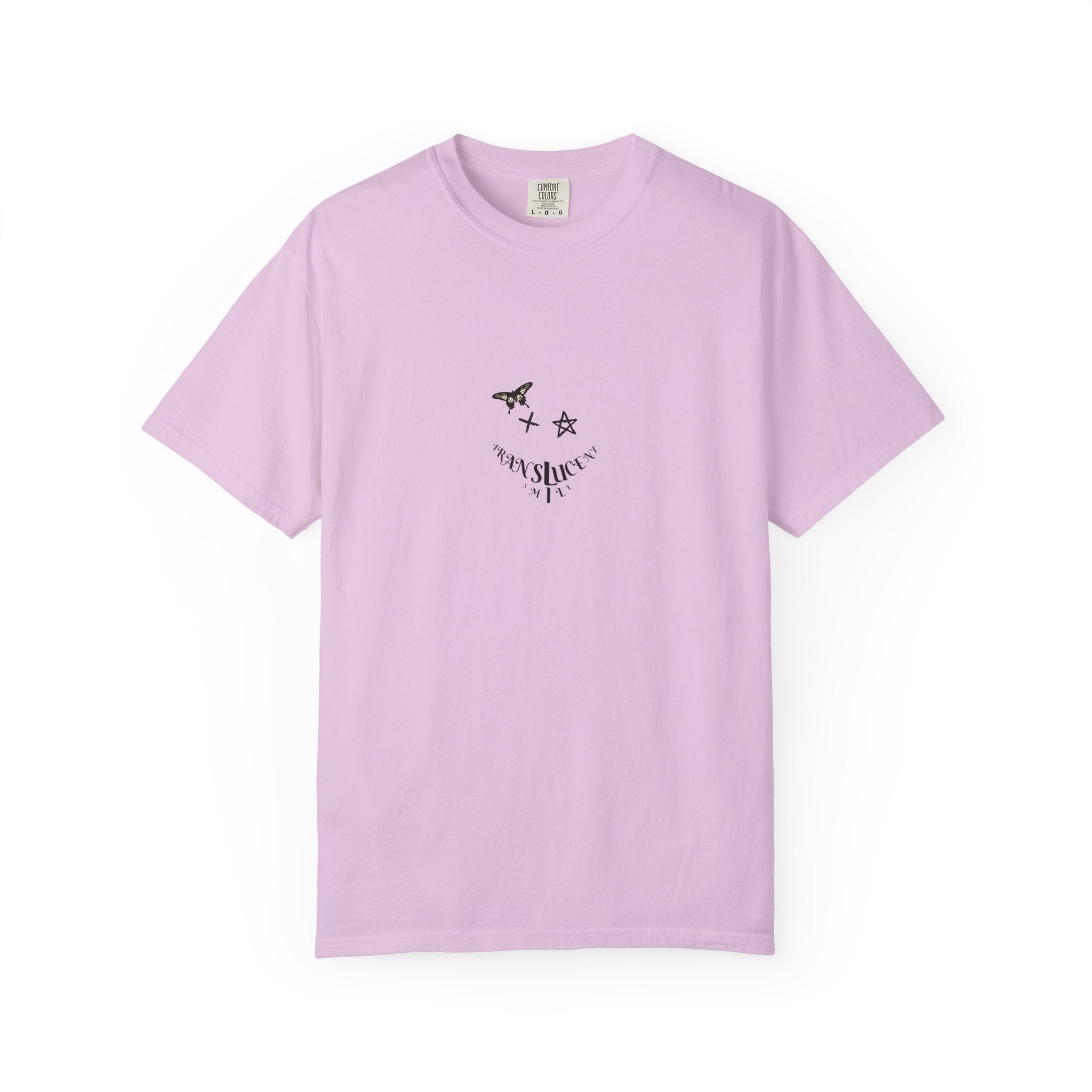Translucent Smile Graphic T-Shirt — 'Translucent smile' Tee