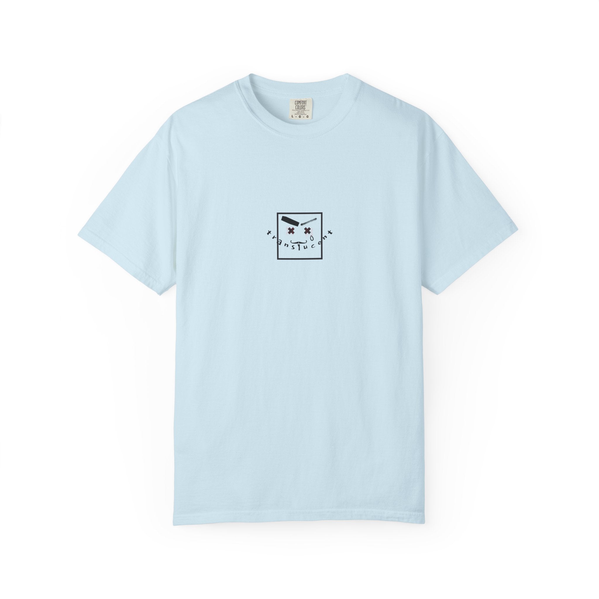 Translucent Smile T-Shirt — Edgy Geometric Art Tee