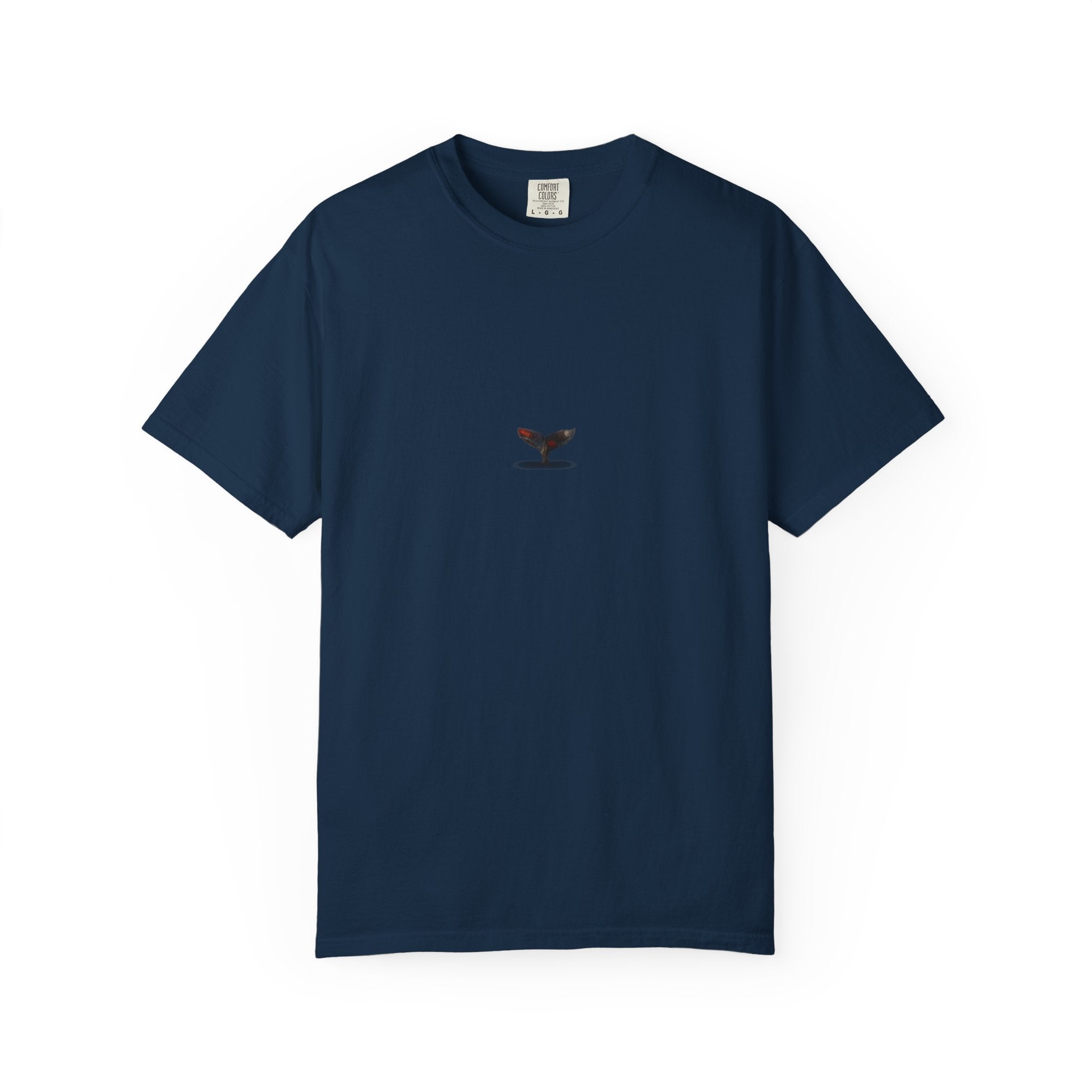Whale Flipper Graphic T-Shirt — Ocean Illustration