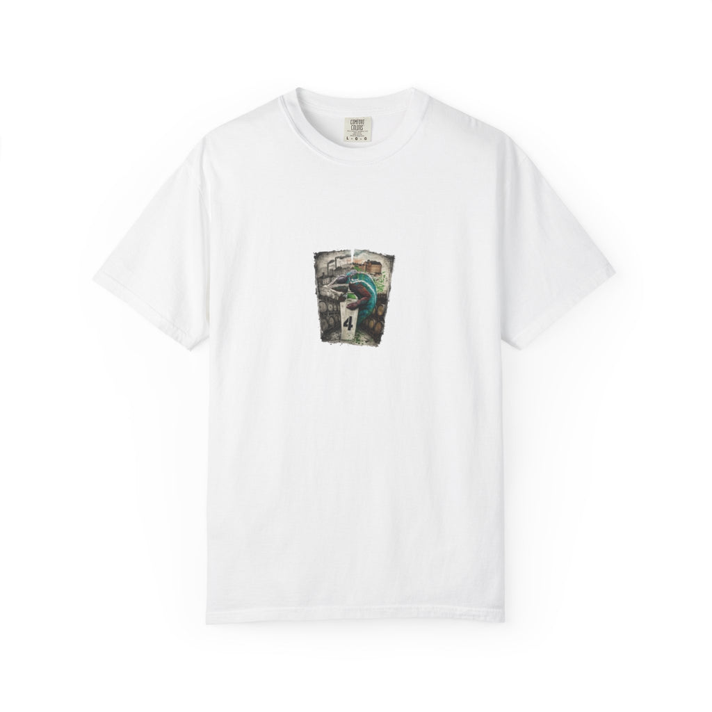 Split Street Art Paint Graphic T-Shirt