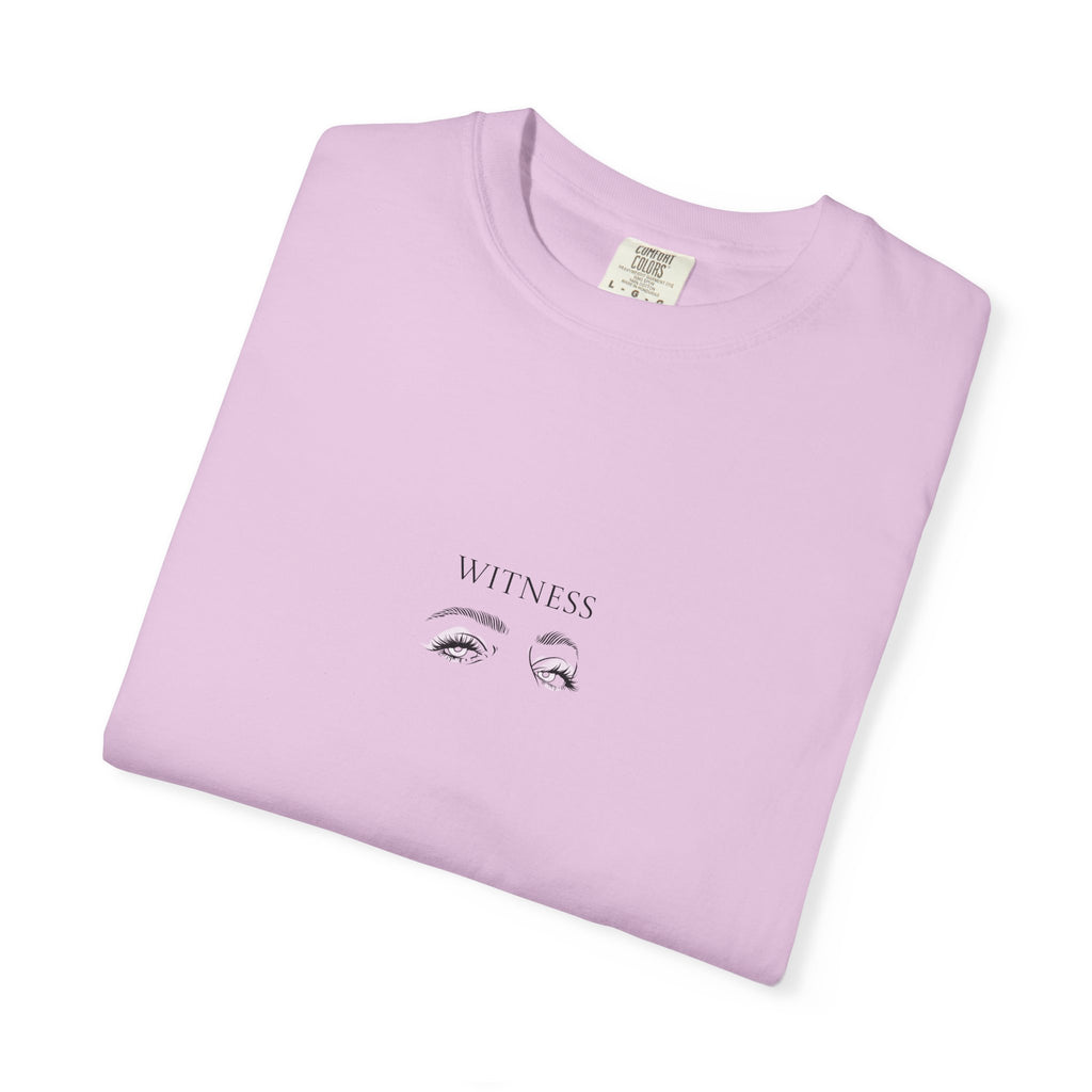 Witness Graphic T-Shirt — Minimalist Glare Design