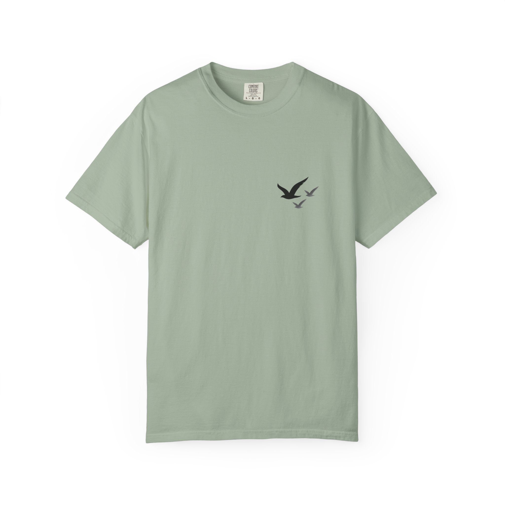 Soaring Birds Graphic T-Shirt — Three Birds in Flight