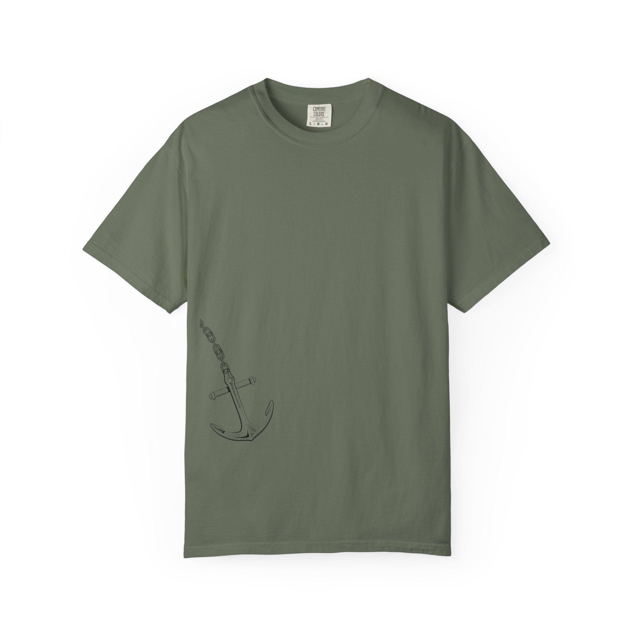 Anchored Graphic T-Shirt — Nautical Art