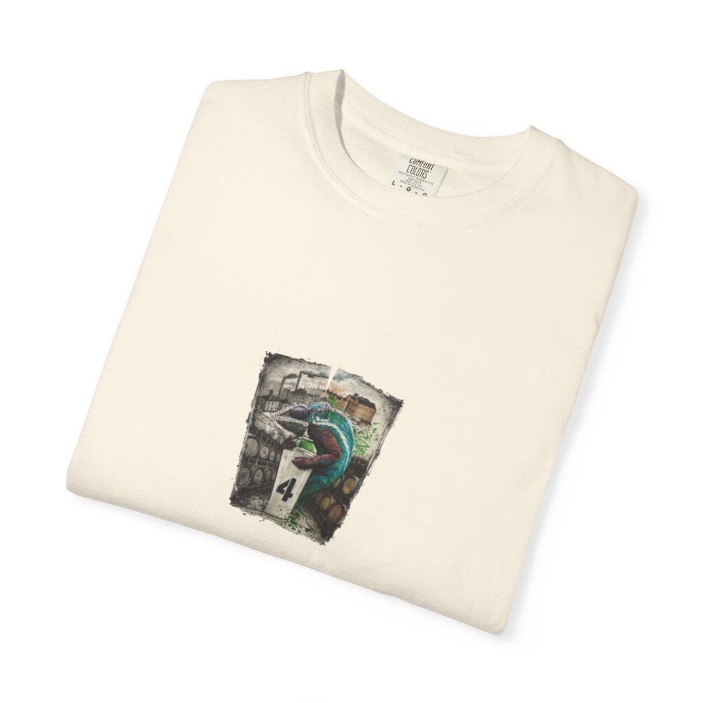 Split Street Art Paint Graphic T-Shirt
