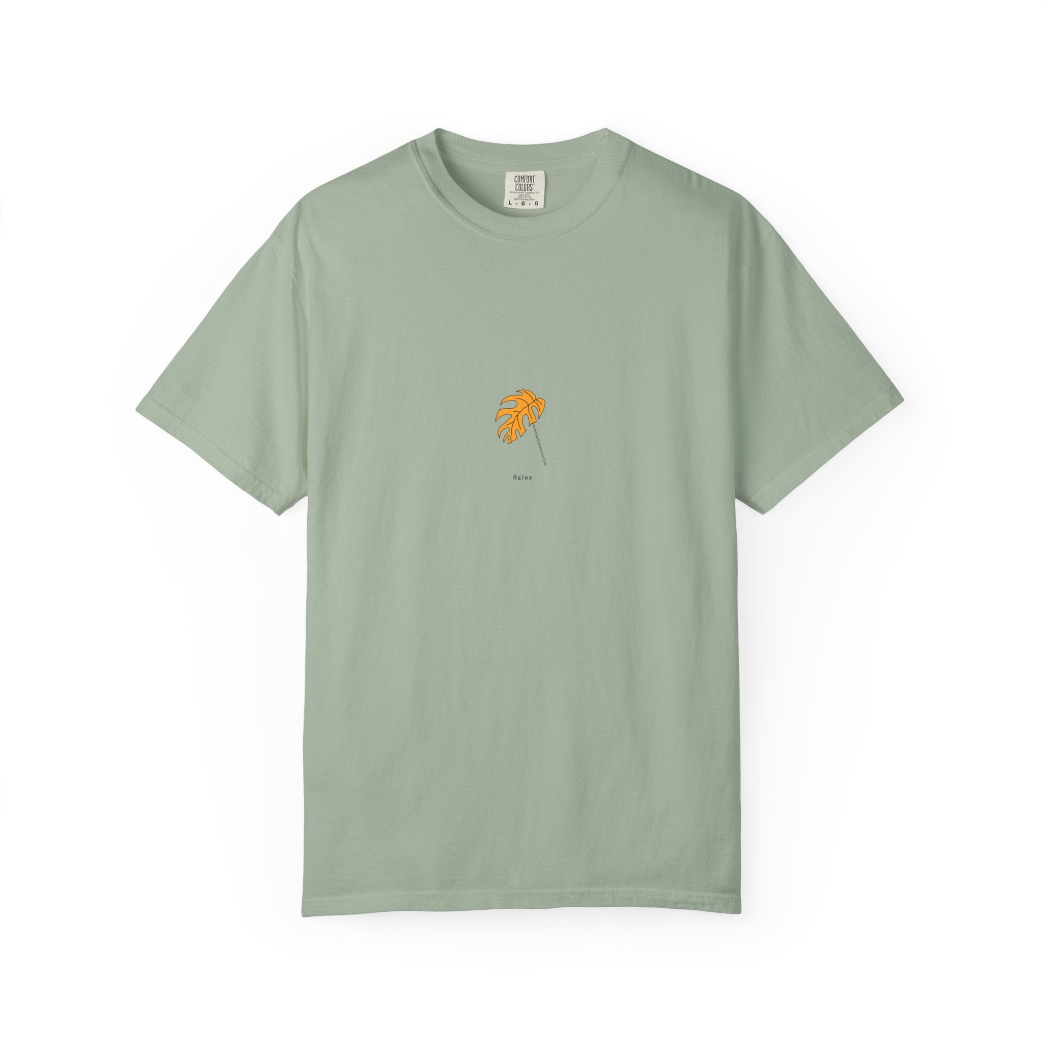 Relax Leaf T-shirt — Chilled Graphic Tee