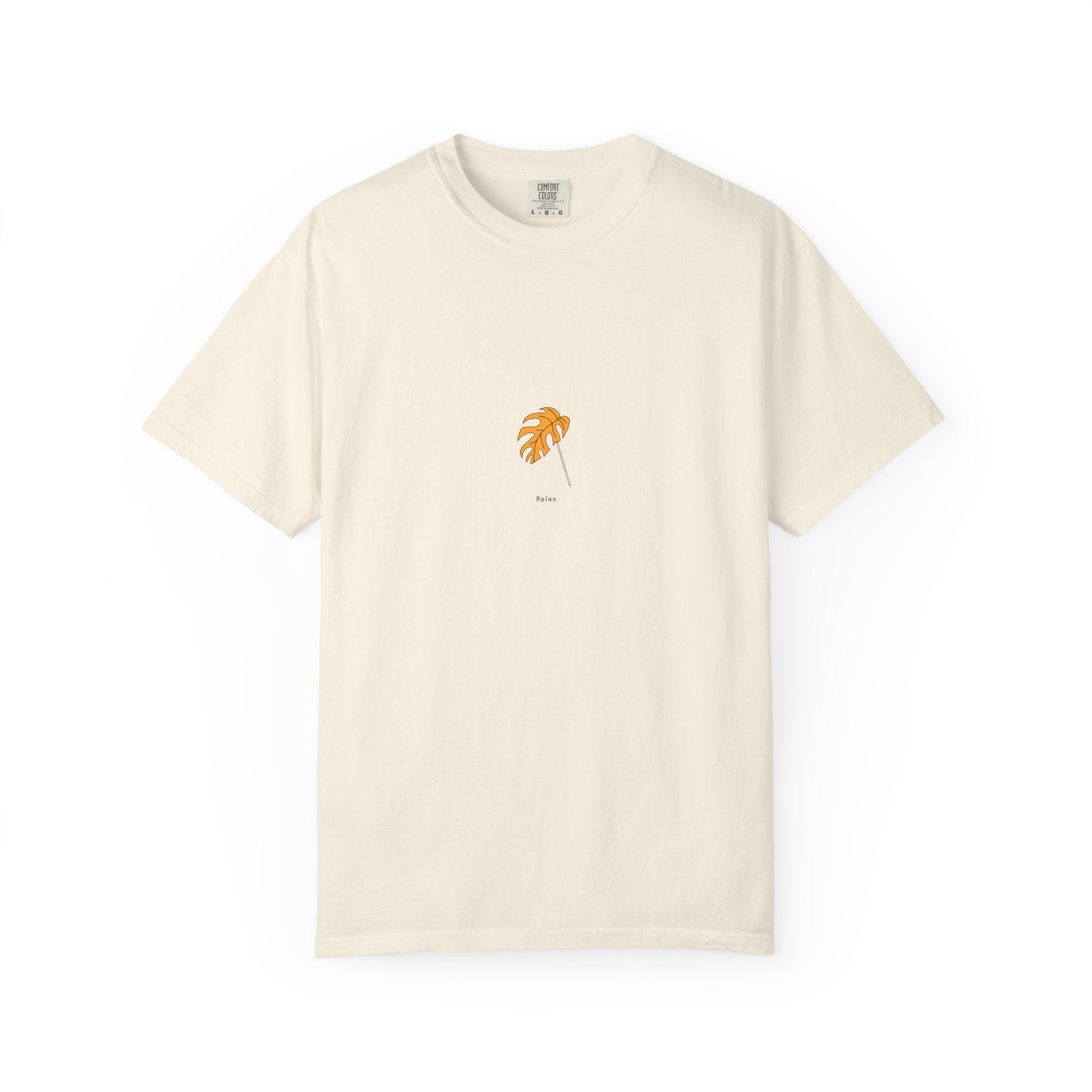 Relax Leaf T-shirt — Chilled Graphic Tee