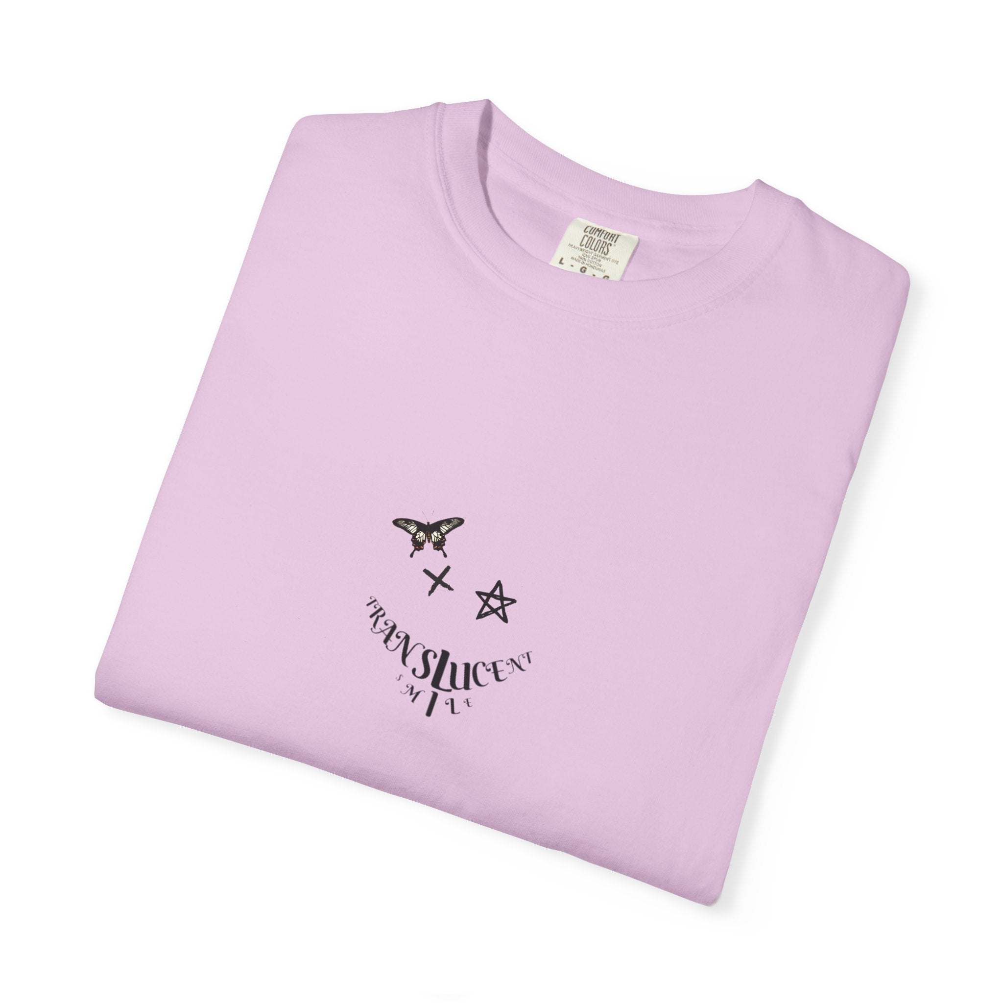 Translucent Smile Graphic T-Shirt — 'Translucent smile' Tee