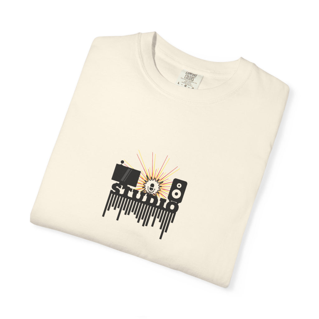 Studio Vibes Graphic T-Shirt — 'Studio' Desktop Design