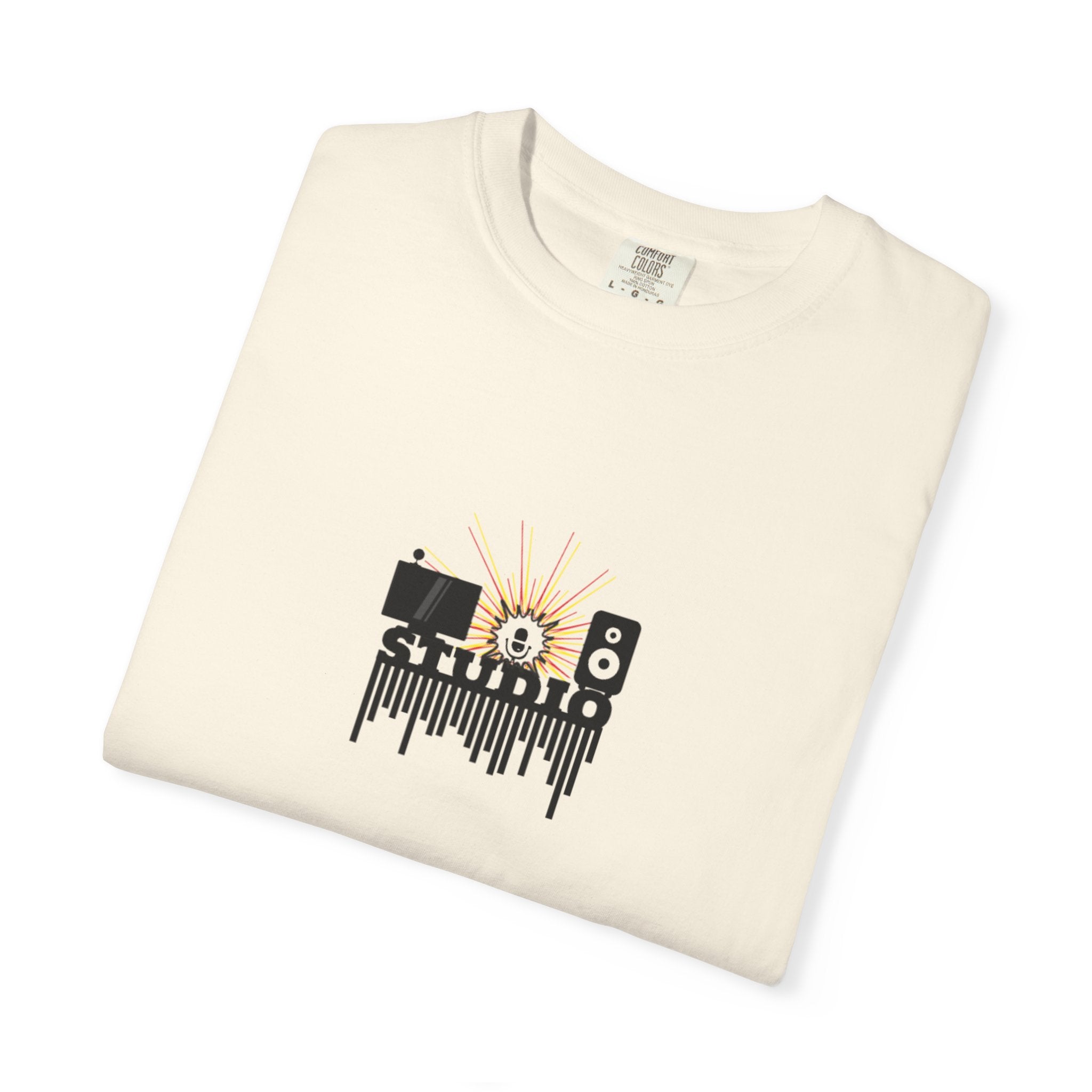 Studio Vibes Graphic T-Shirt — 'Studio' Desktop Design