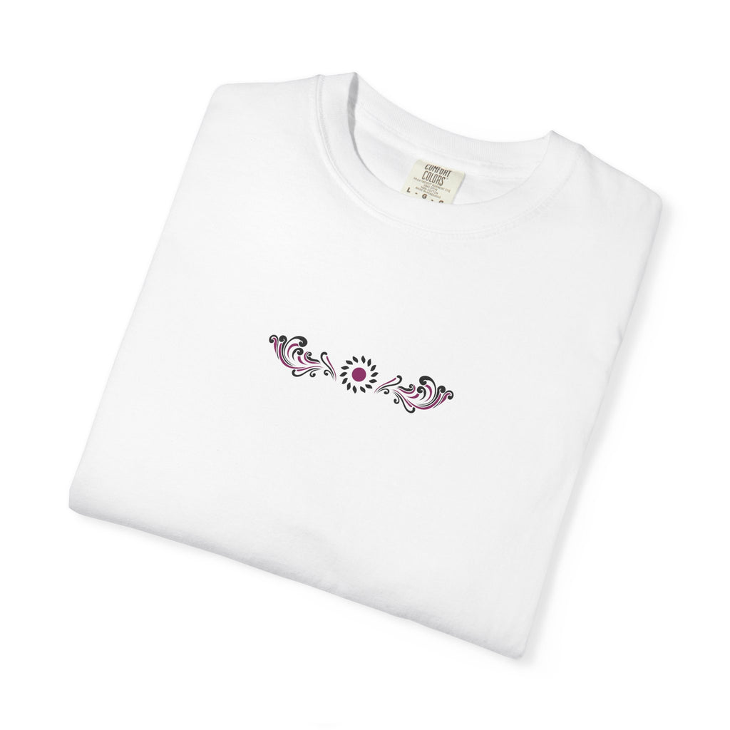 Tattoo-Style Graphic T-Shirt — Center Chest Design