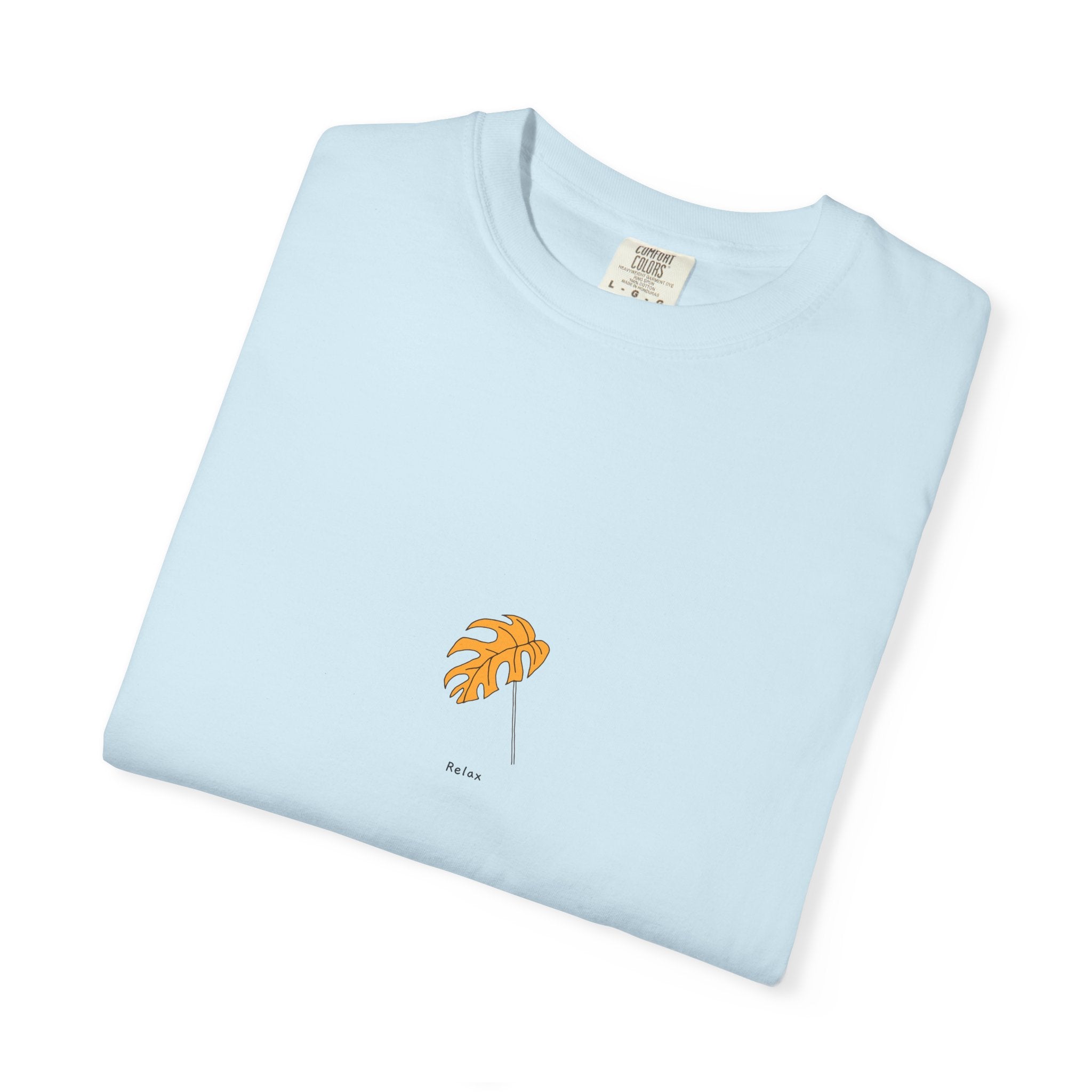 Relax Leaf T-shirt — Chilled Graphic Tee