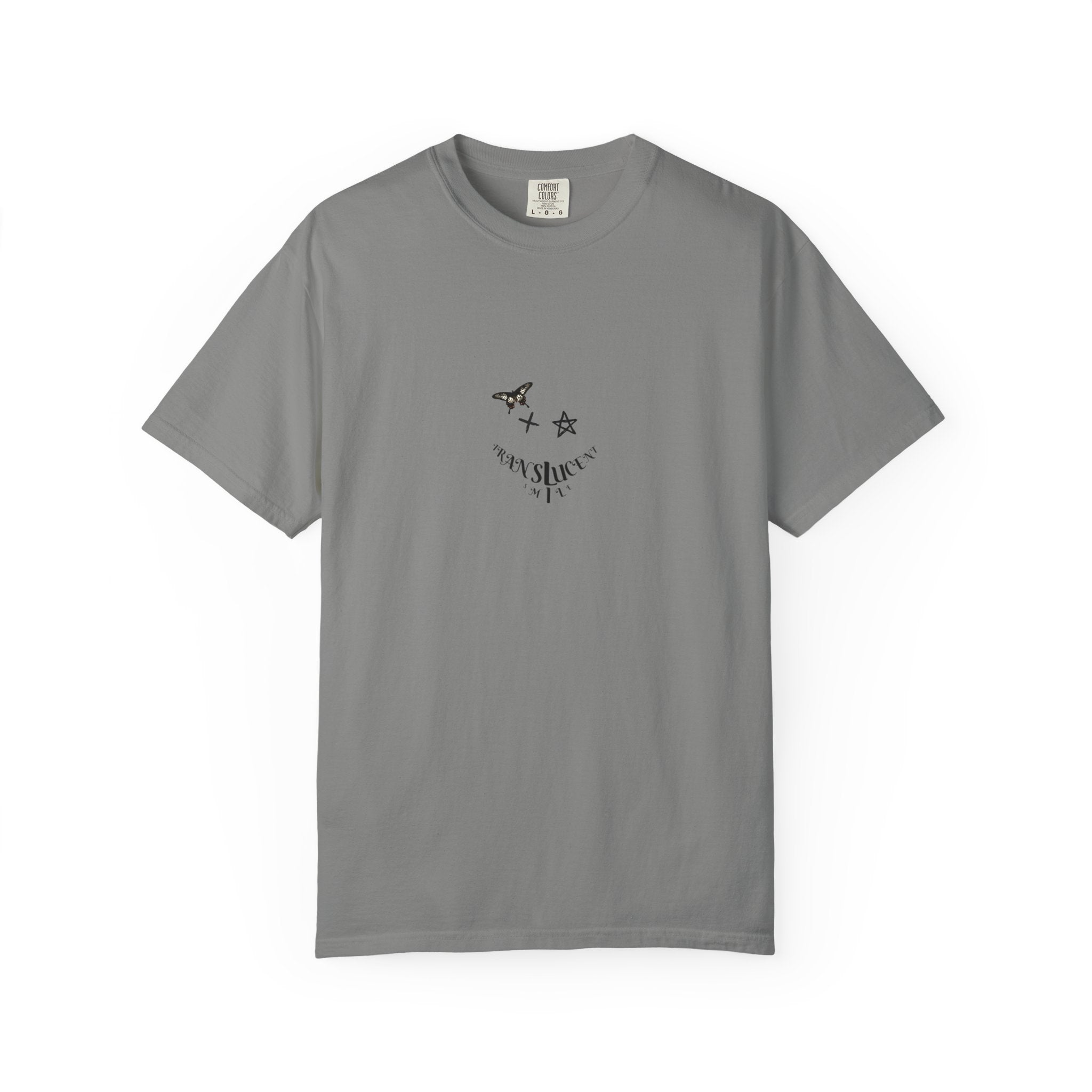 Translucent Smile Graphic T-Shirt — 'Translucent smile' Tee