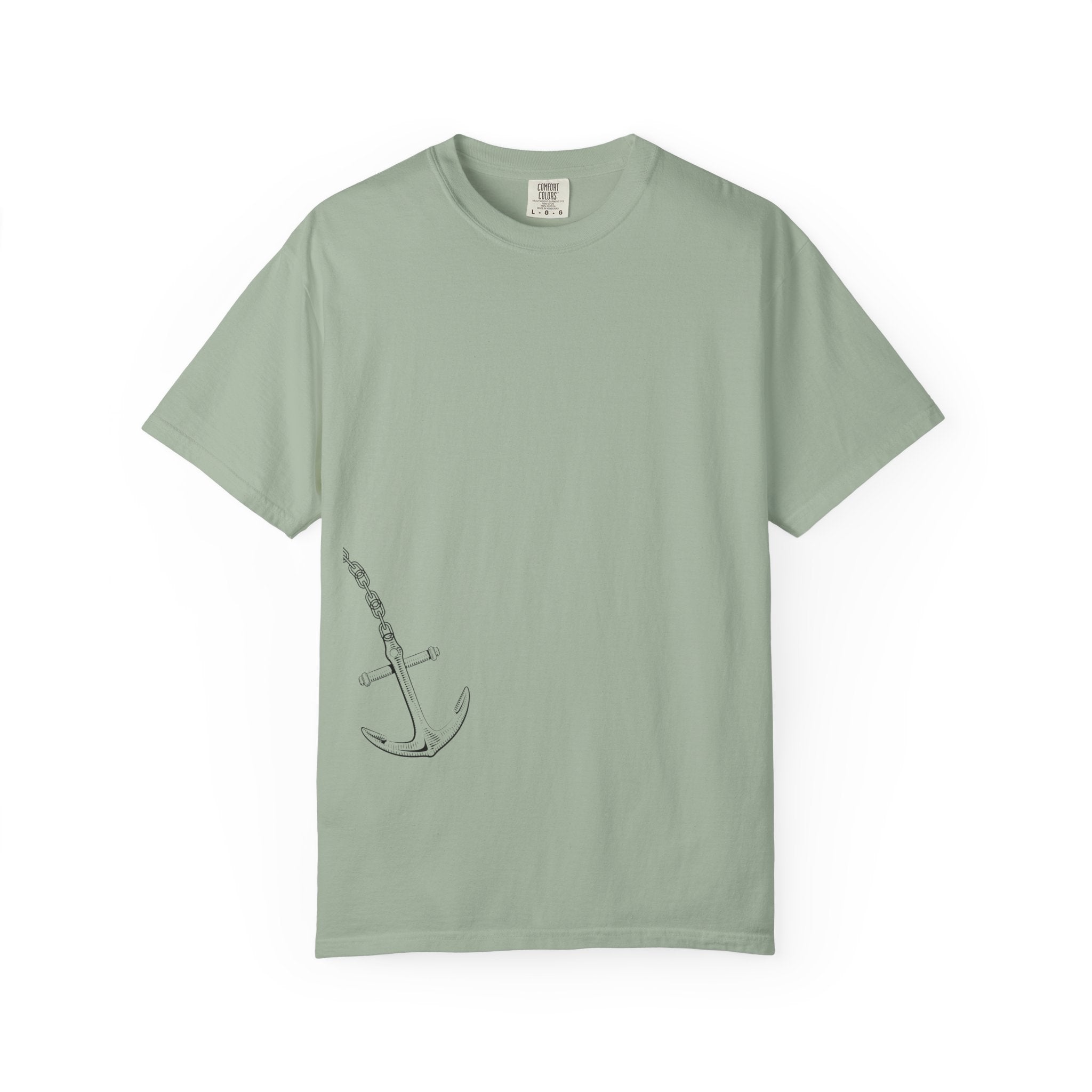 Anchored Graphic T-Shirt — Nautical Art