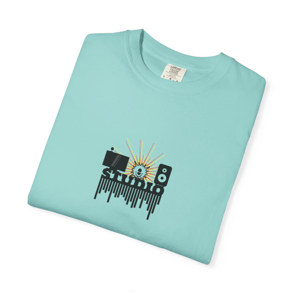Studio Vibes Graphic T-Shirt — 'Studio' Desktop Design