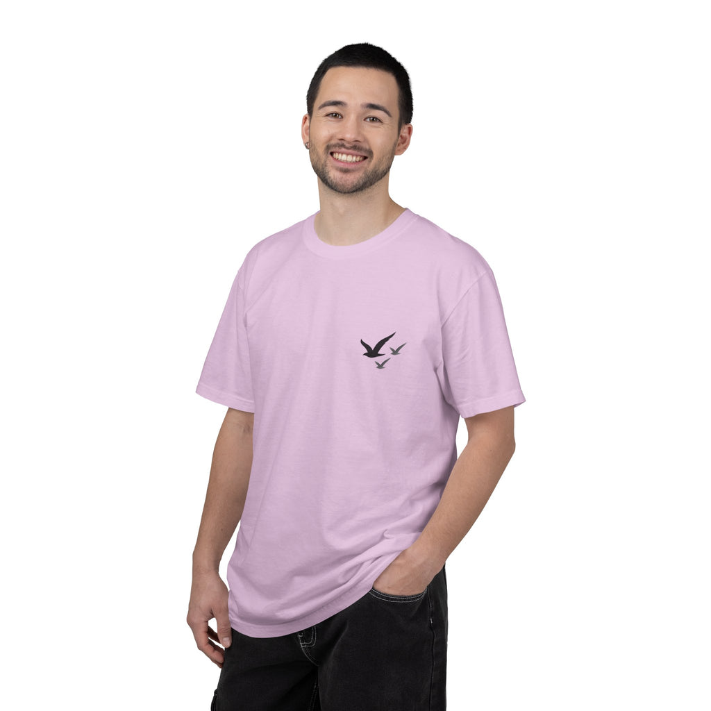 Soaring Birds Graphic T-Shirt — Three Birds in Flight