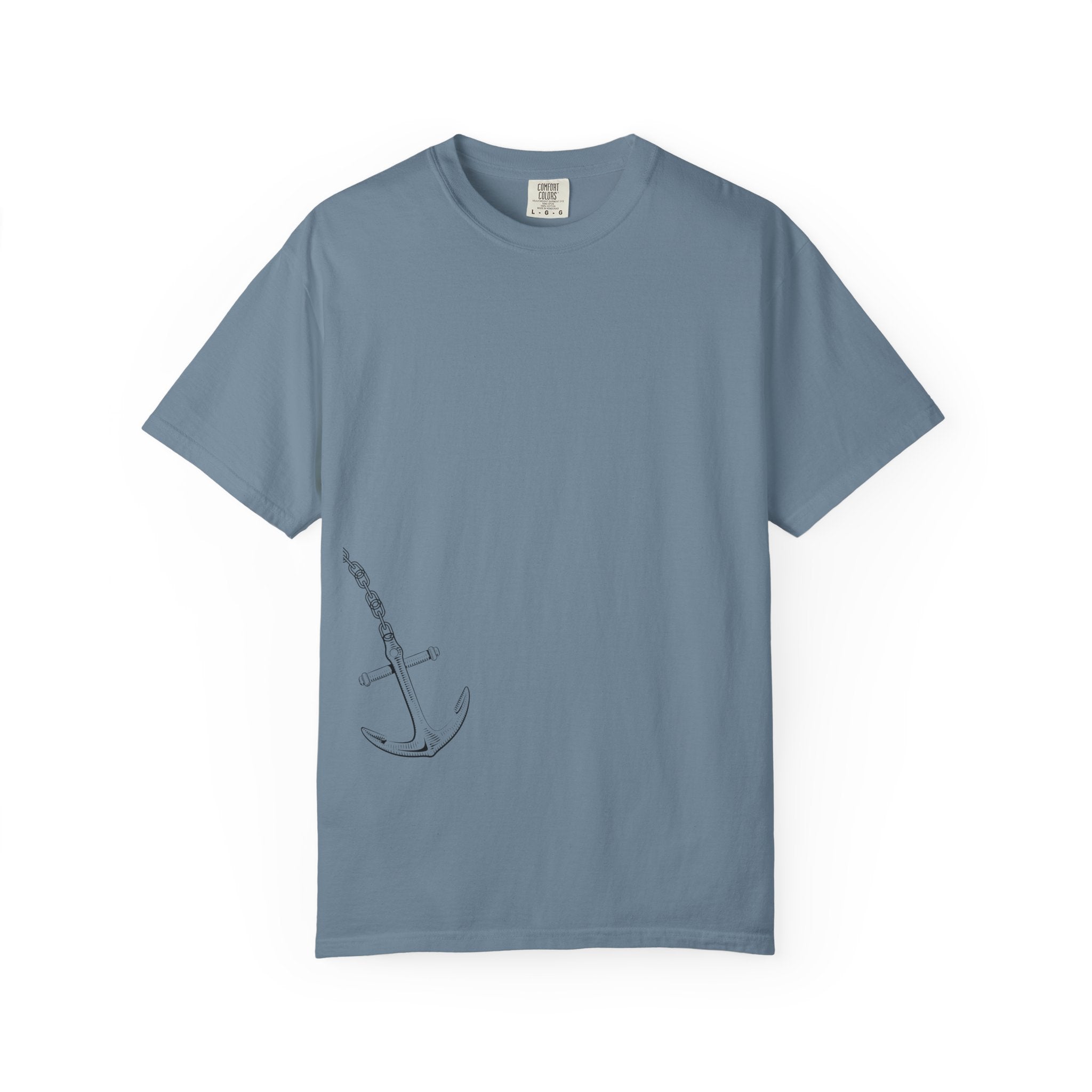 Anchored Graphic T-Shirt — Nautical Art