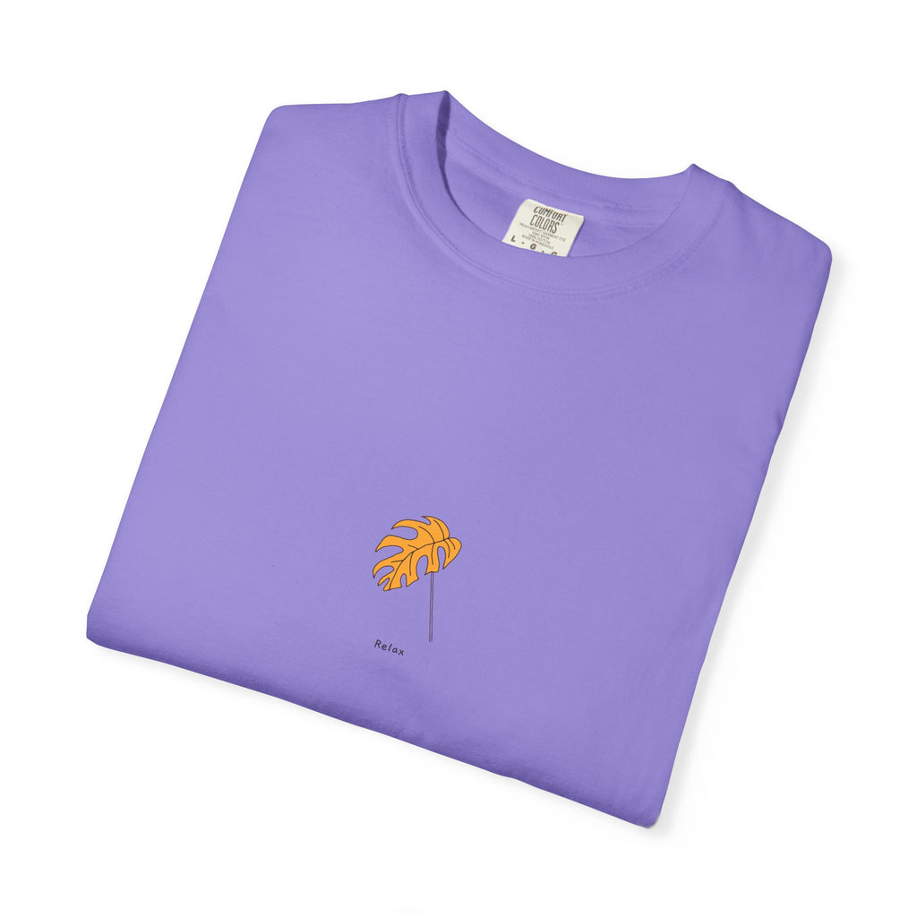 Relax Leaf T-shirt — Chilled Graphic Tee