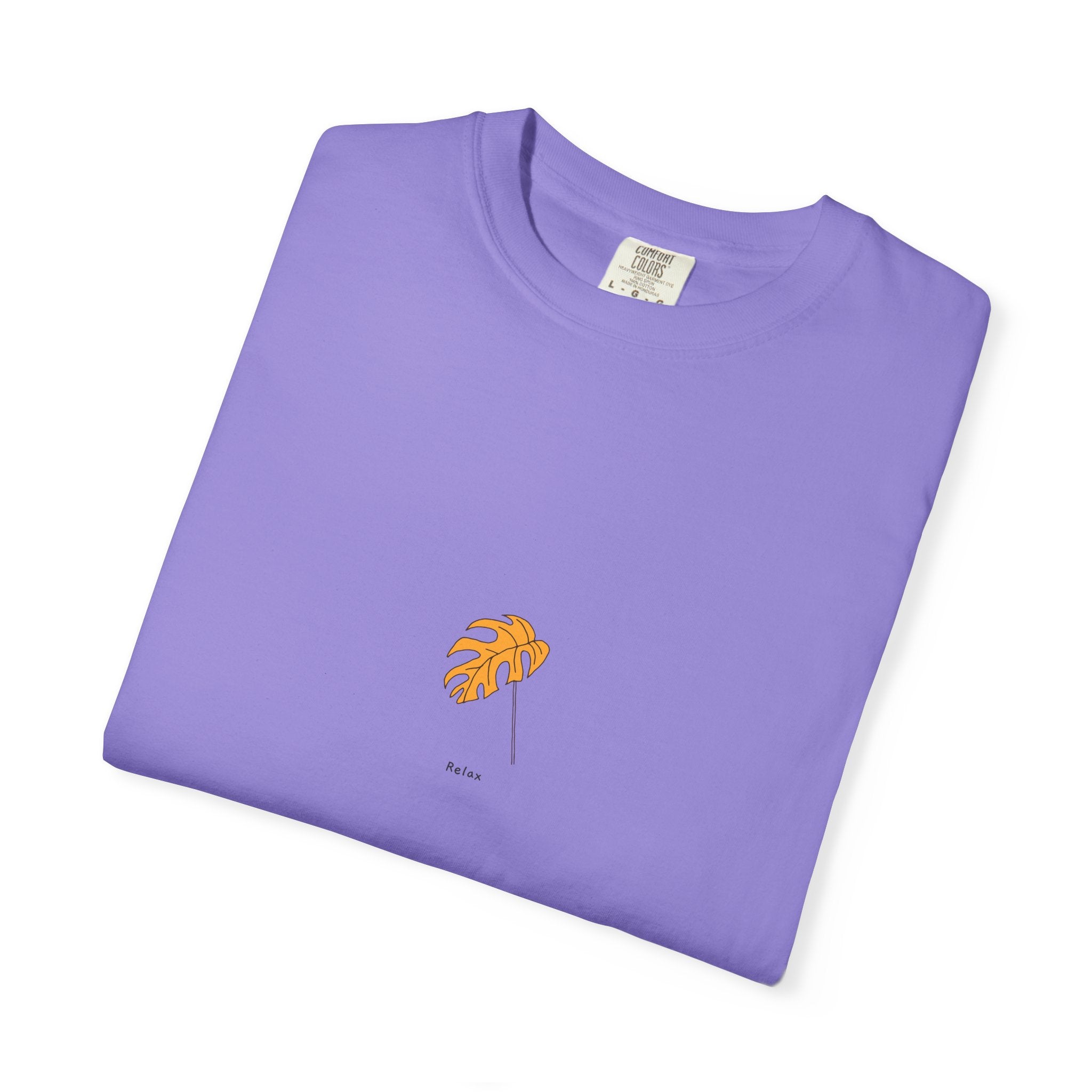 Relax Leaf T-shirt — Chilled Graphic Tee