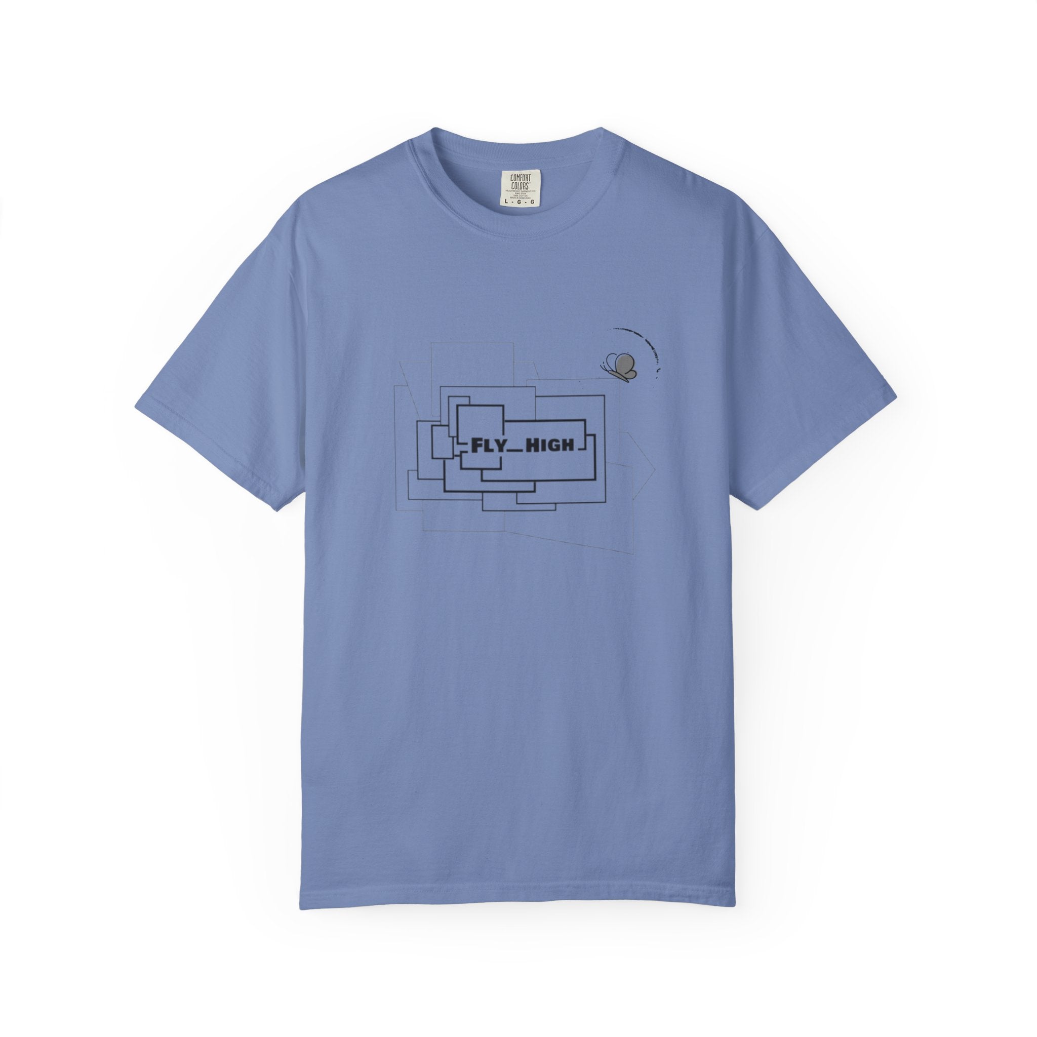 Fly High Graphic T-Shirt — Vintage-Inspired 'Fly High' Tee
