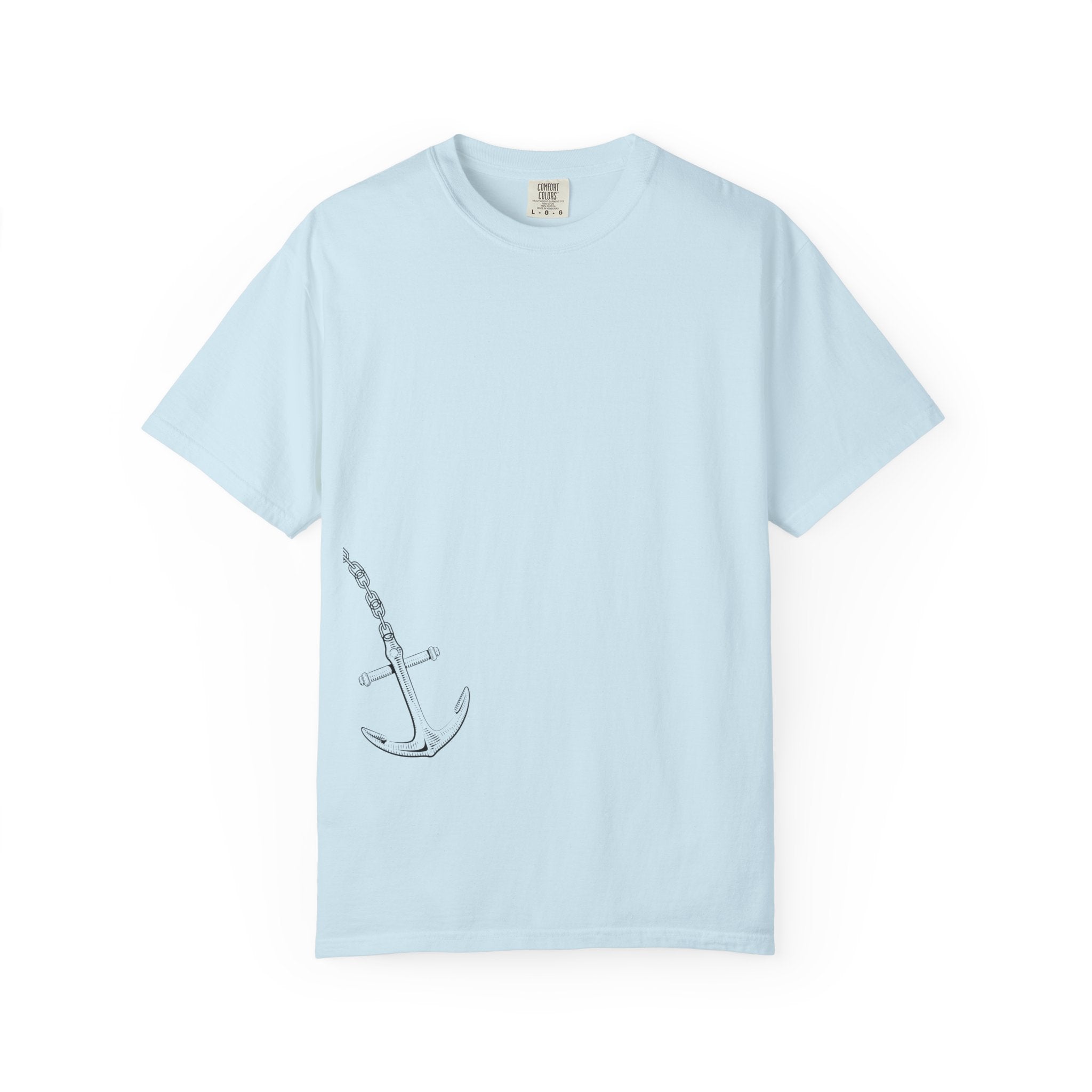 Anchored Graphic T-Shirt — Nautical Art